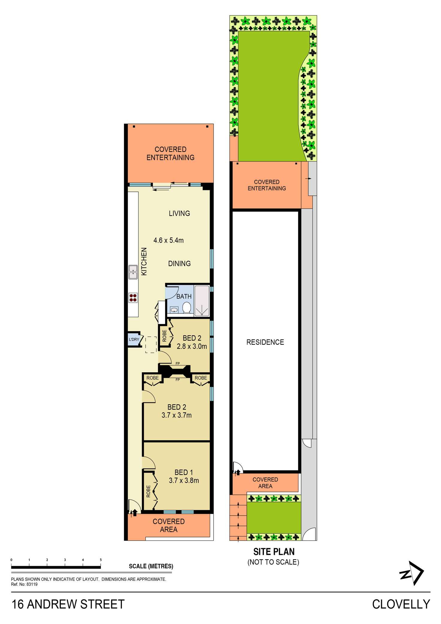 Floorplan of Homely house listing, 16 Andrew Street, Clovelly NSW 2031
