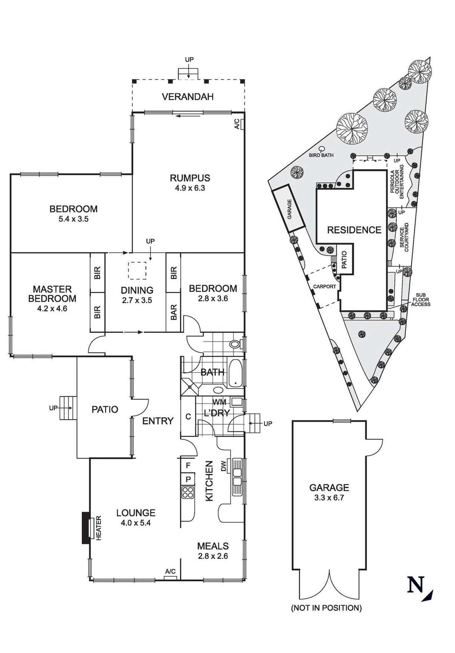 Floorplan of Homely house listing, 14 Erica Court, Blackburn North VIC 3130