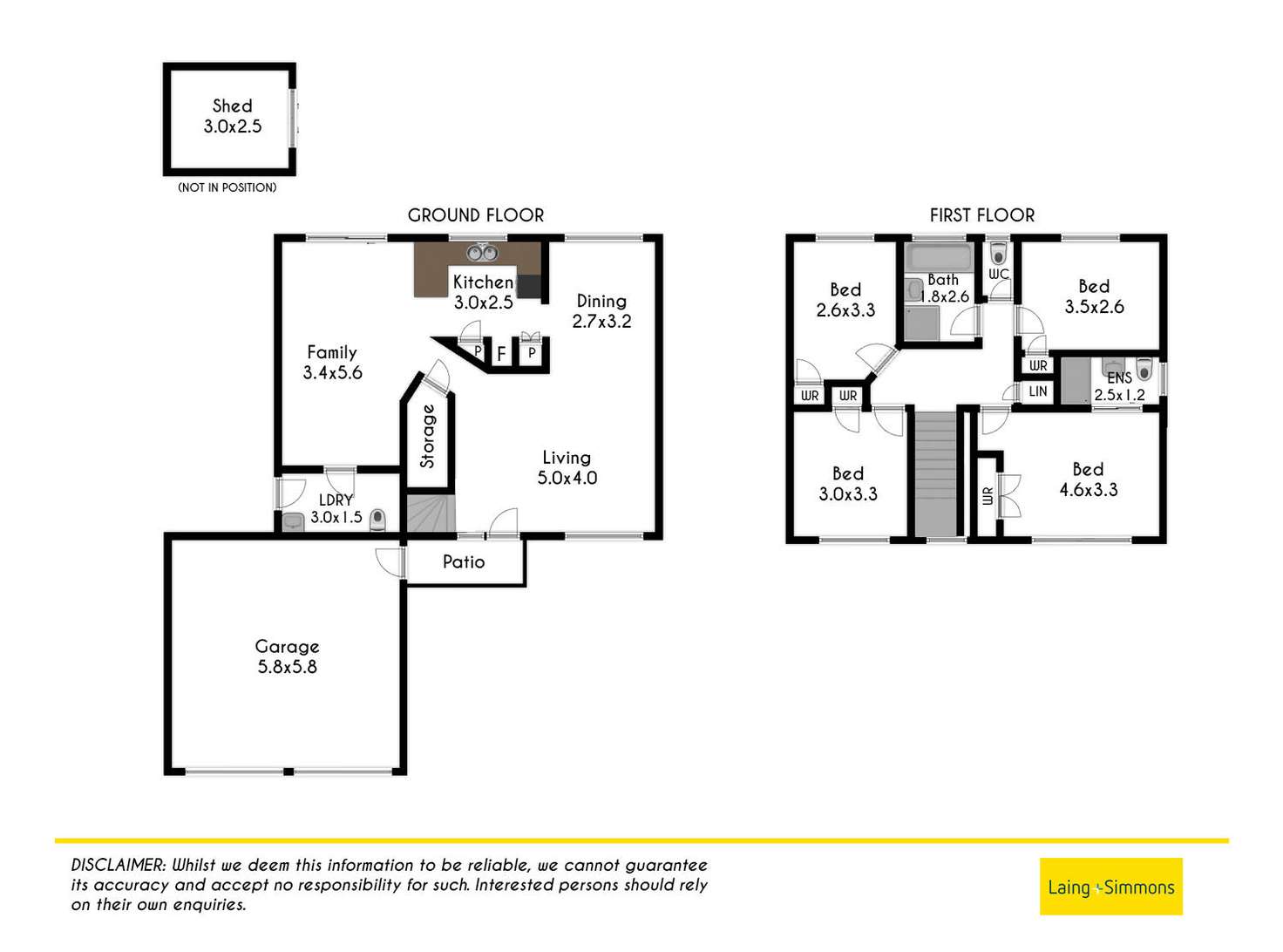 Floorplan of Homely house listing, 57 Ironbark Crescent, Blacktown NSW 2148