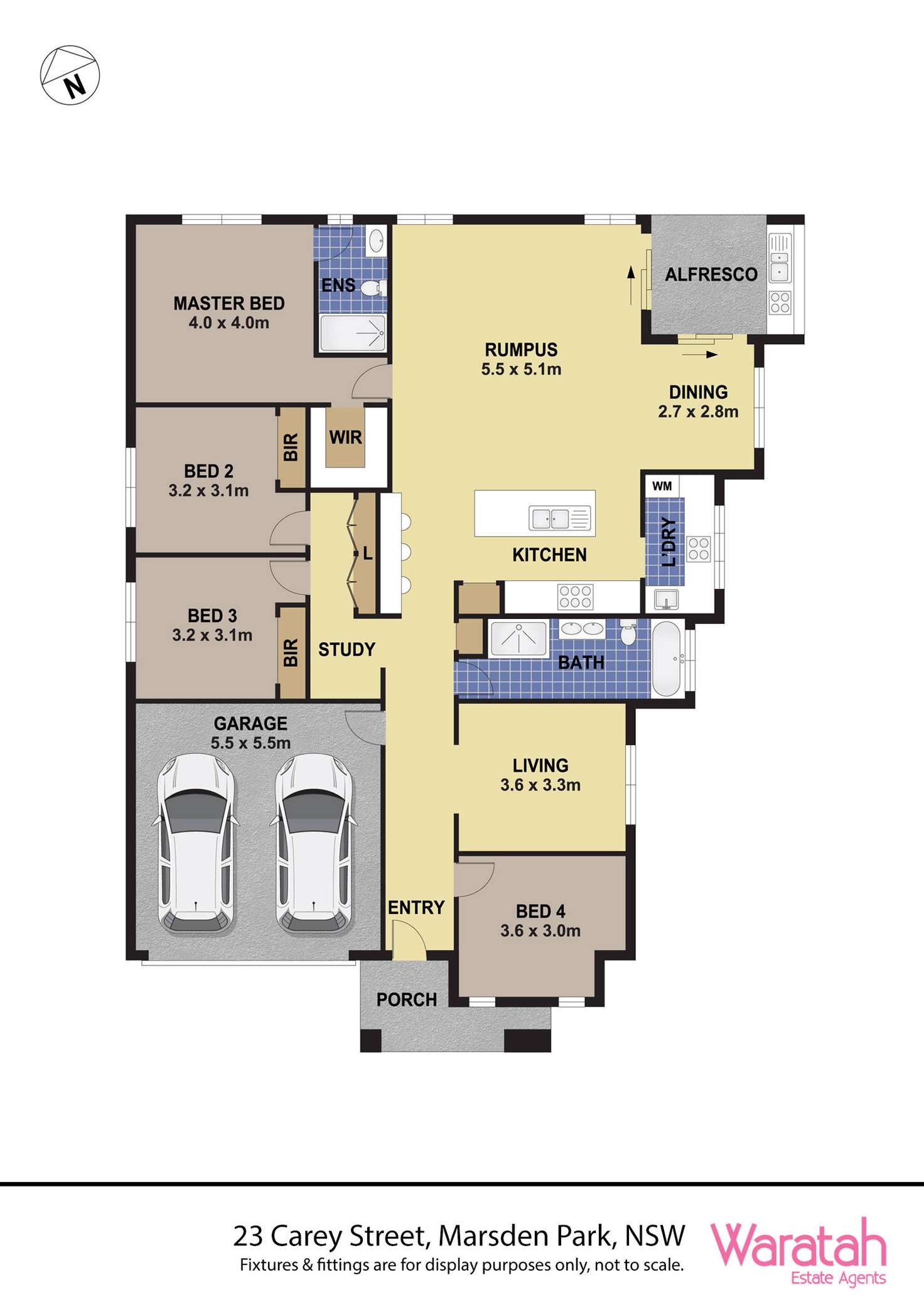 Floorplan of Homely house listing, 23 Carey Street, Marsden Park NSW 2765