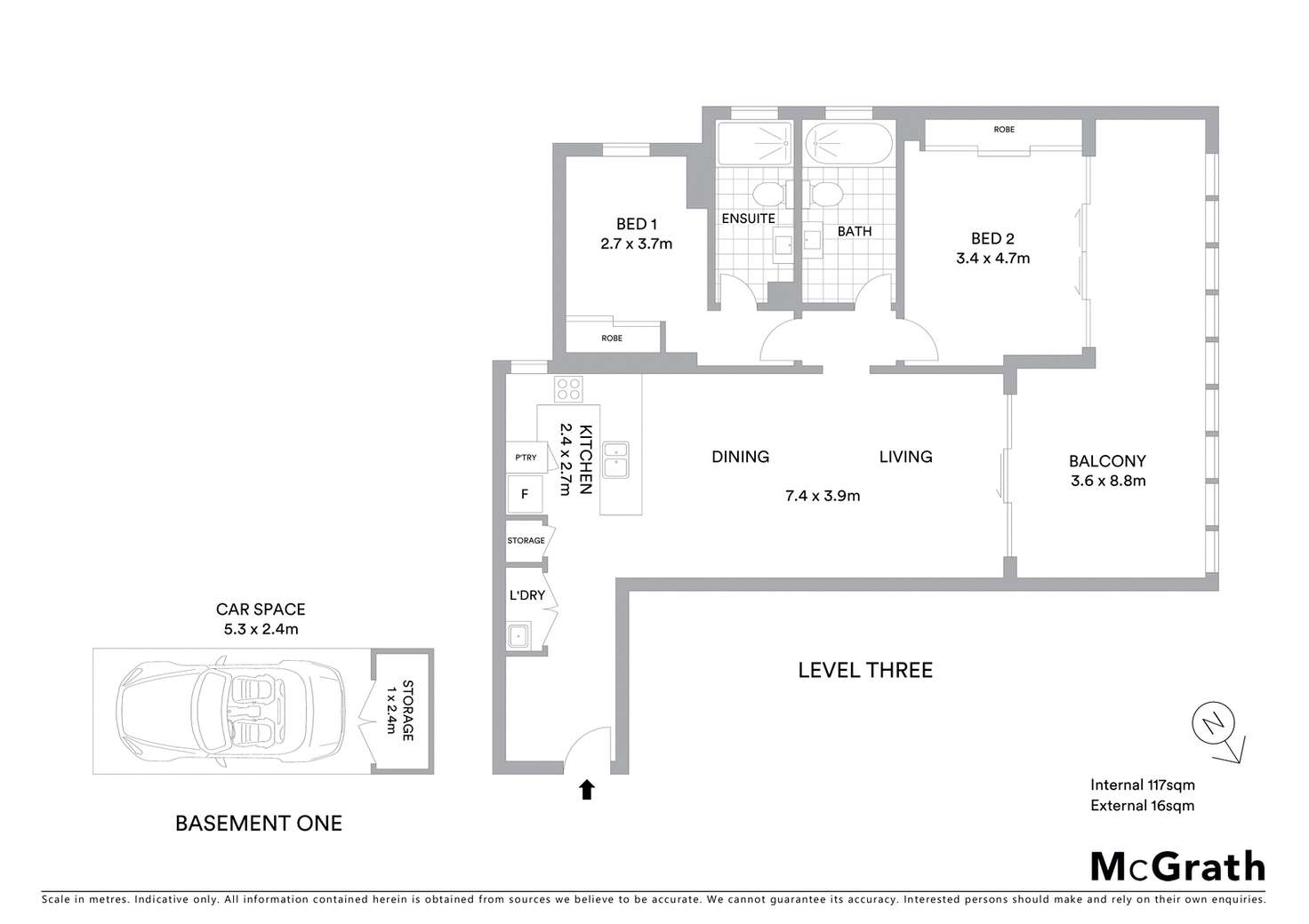 Floorplan of Homely apartment listing, B202/108 Princes Highway, Arncliffe NSW 2205
