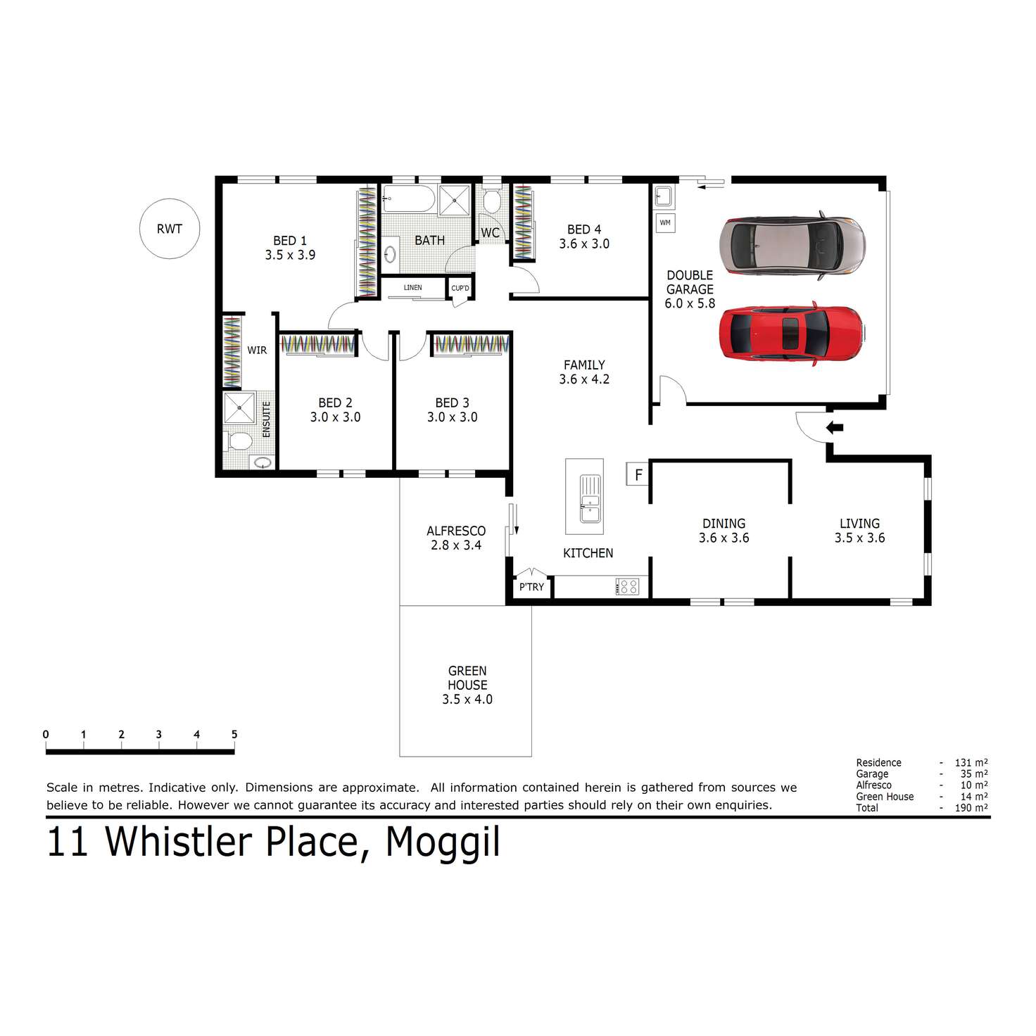 Floorplan of Homely house listing, 11 Whistler Place, Moggill QLD 4070
