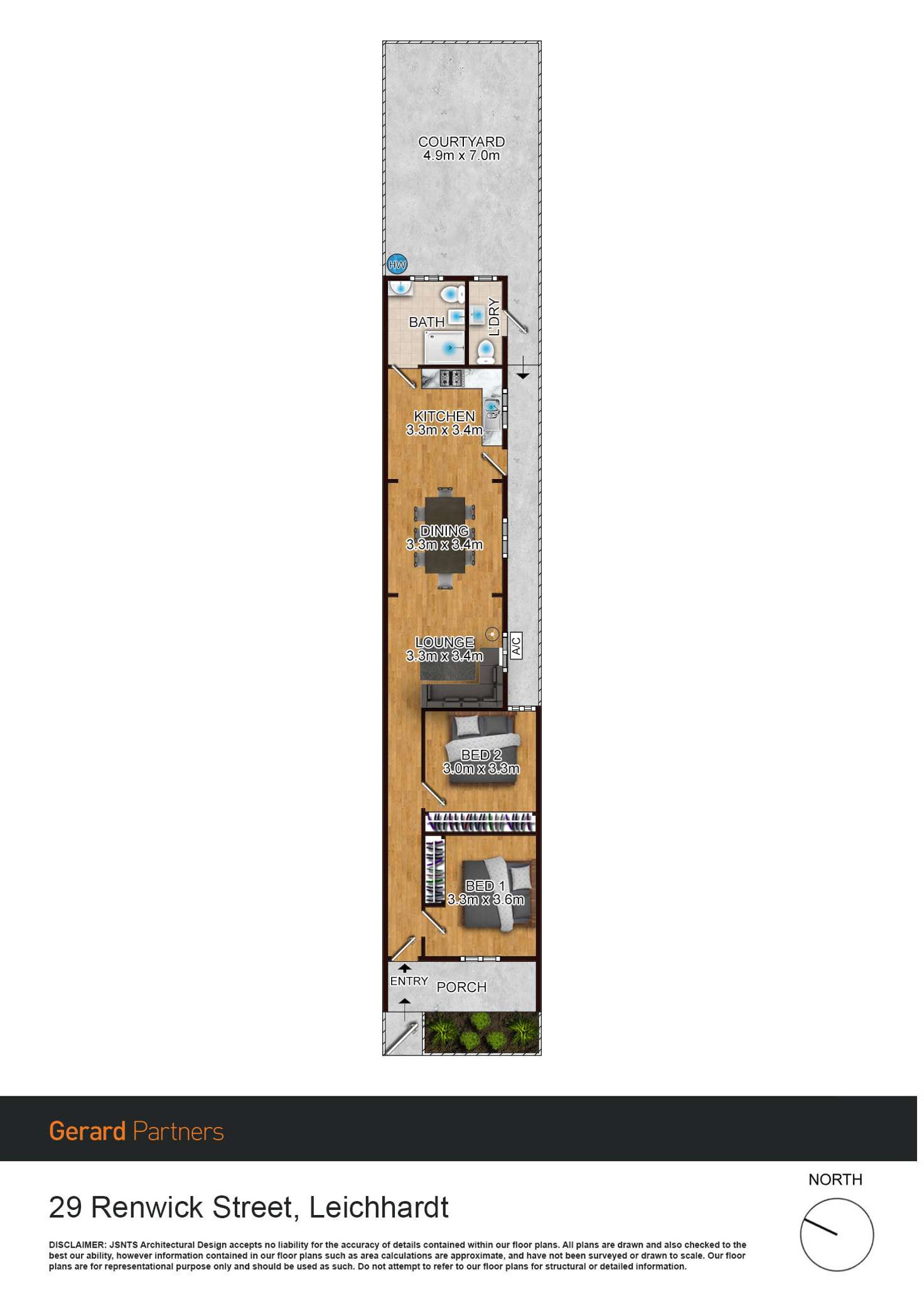 Floorplan of Homely house listing, 29 Renwick Street, Leichhardt NSW 2040