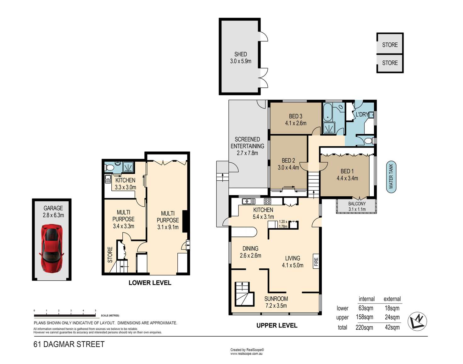 Floorplan of Homely house listing, 61 Dagmar Street, Holland Park West QLD 4121