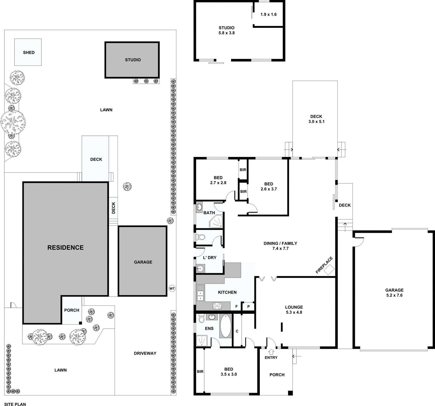 Floorplan of Homely house listing, 99 Eramosa Road West, Somerville VIC 3912