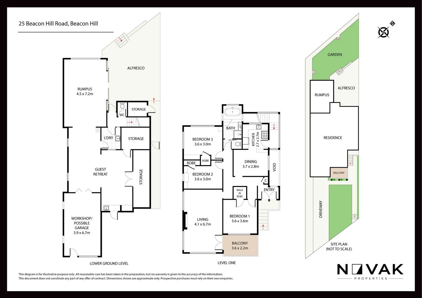 Floorplan of Homely house listing, 25 Beacon Hill Road, Beacon Hill NSW 2100