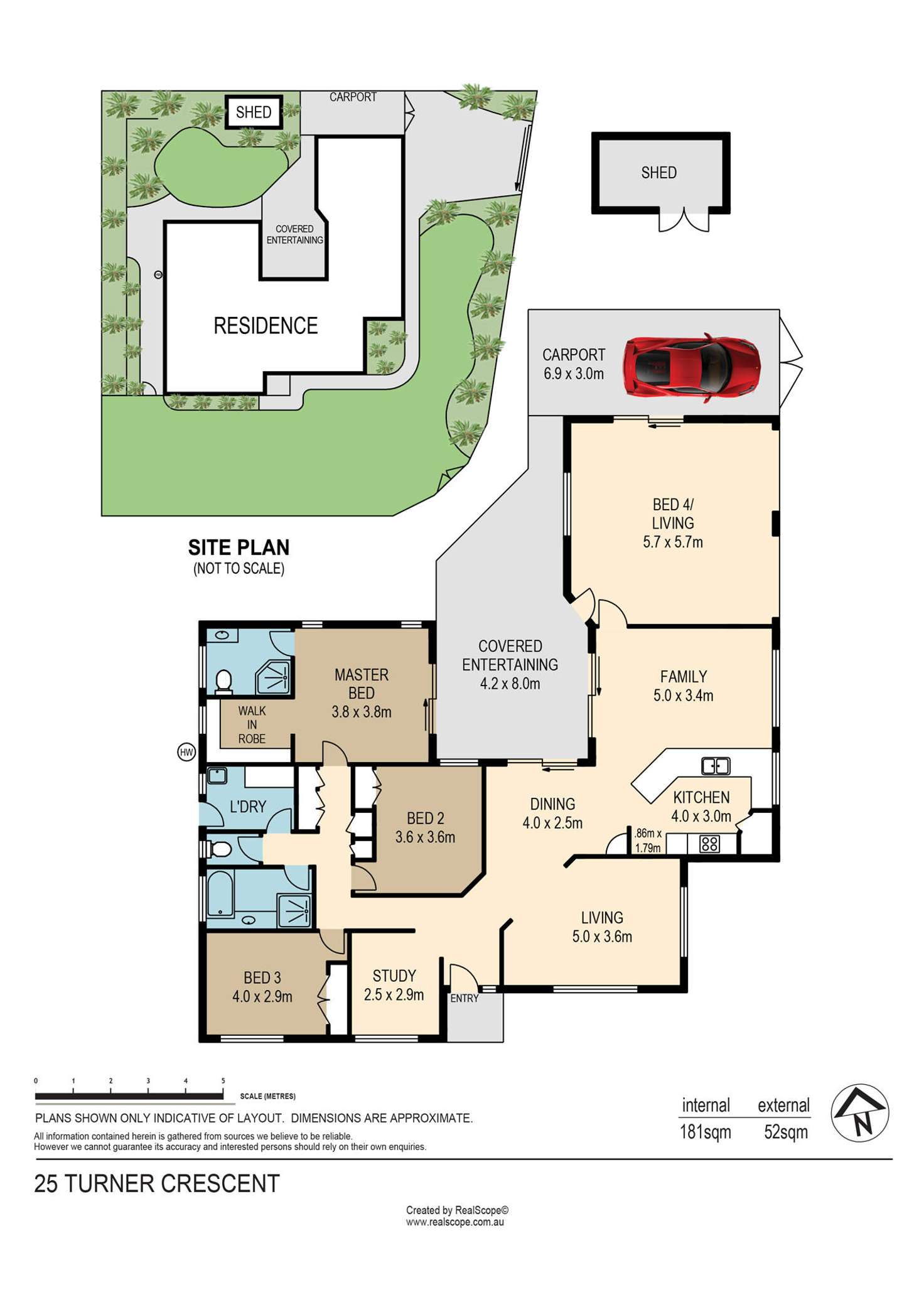 Floorplan of Homely house listing, 25 Turner Crescent, Wellington Point QLD 4160