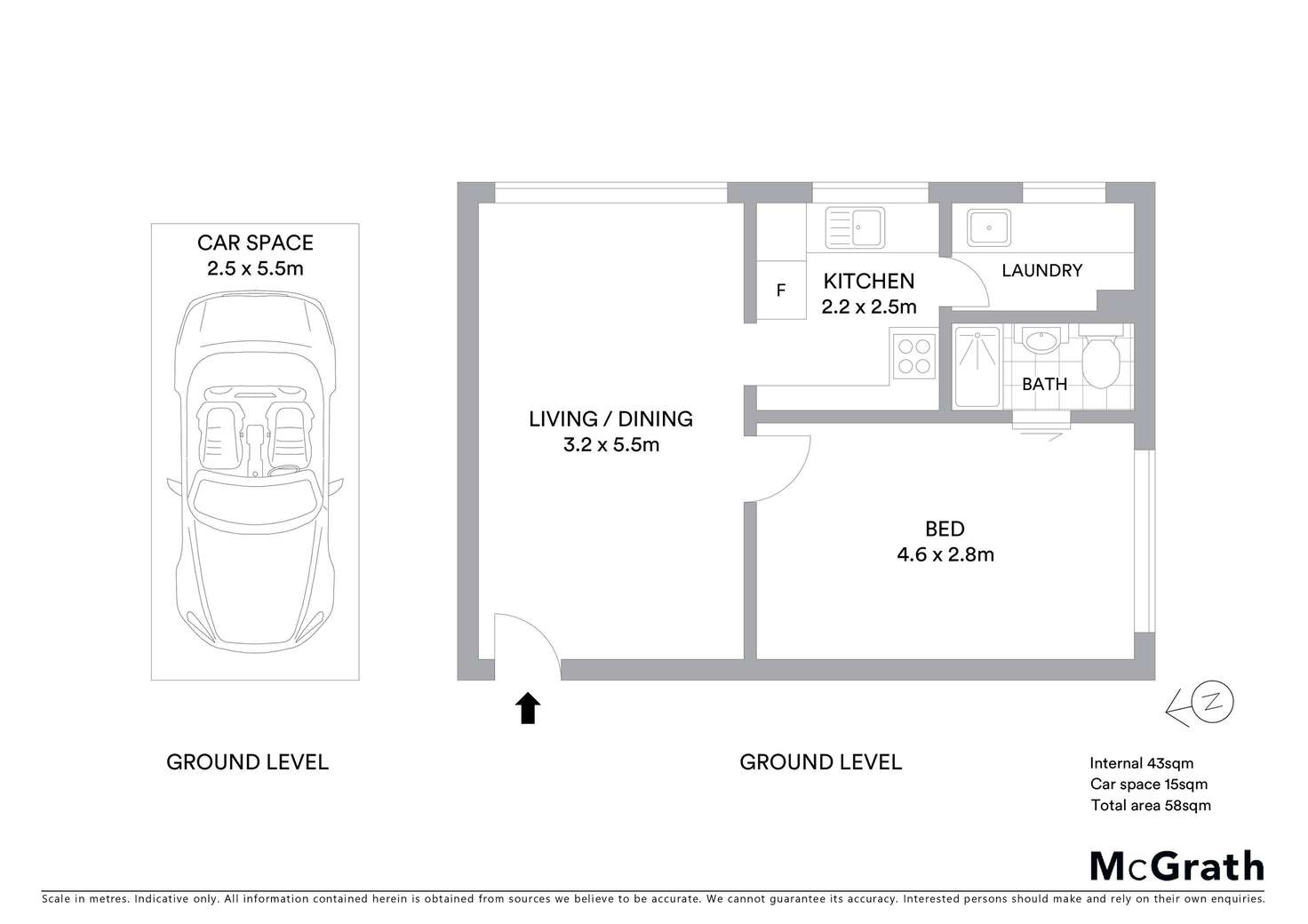 Floorplan of Homely apartment listing, 5/15 Riverview Street, West Ryde NSW 2114