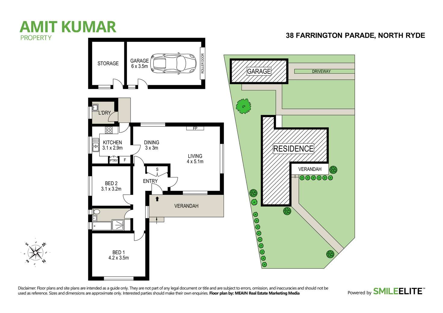 Floorplan of Homely house listing, 38 Farrington Parade, North Ryde NSW 2113
