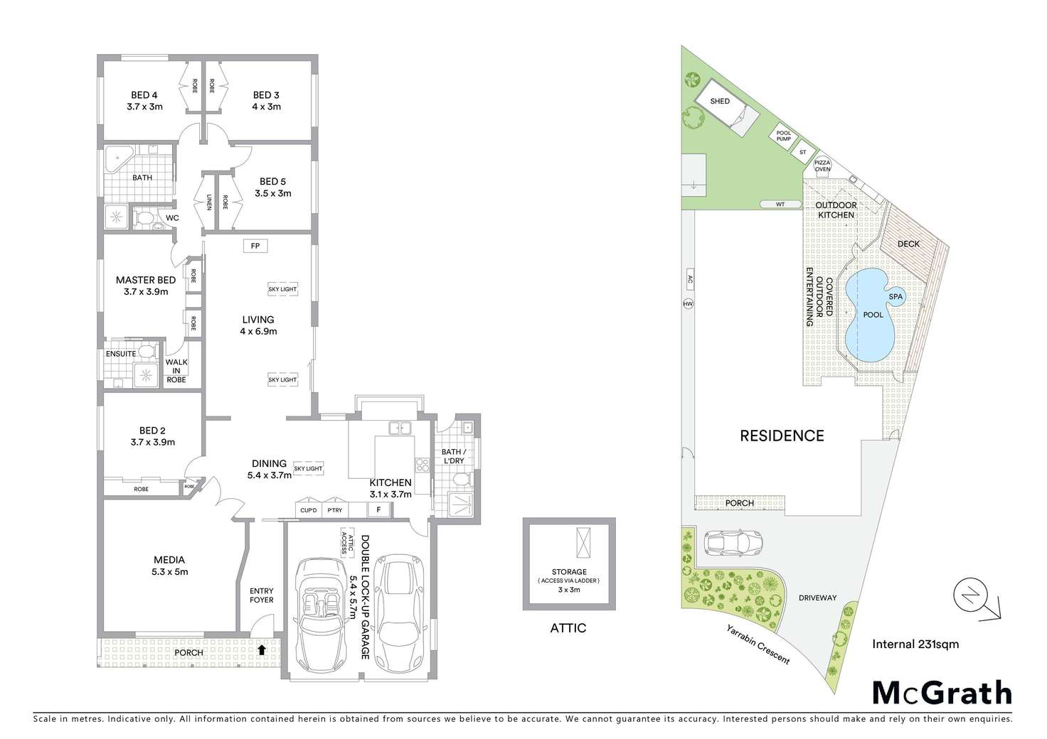 Floorplan of Homely house listing, 22 Yarrabin Crescent, Berowra NSW 2081