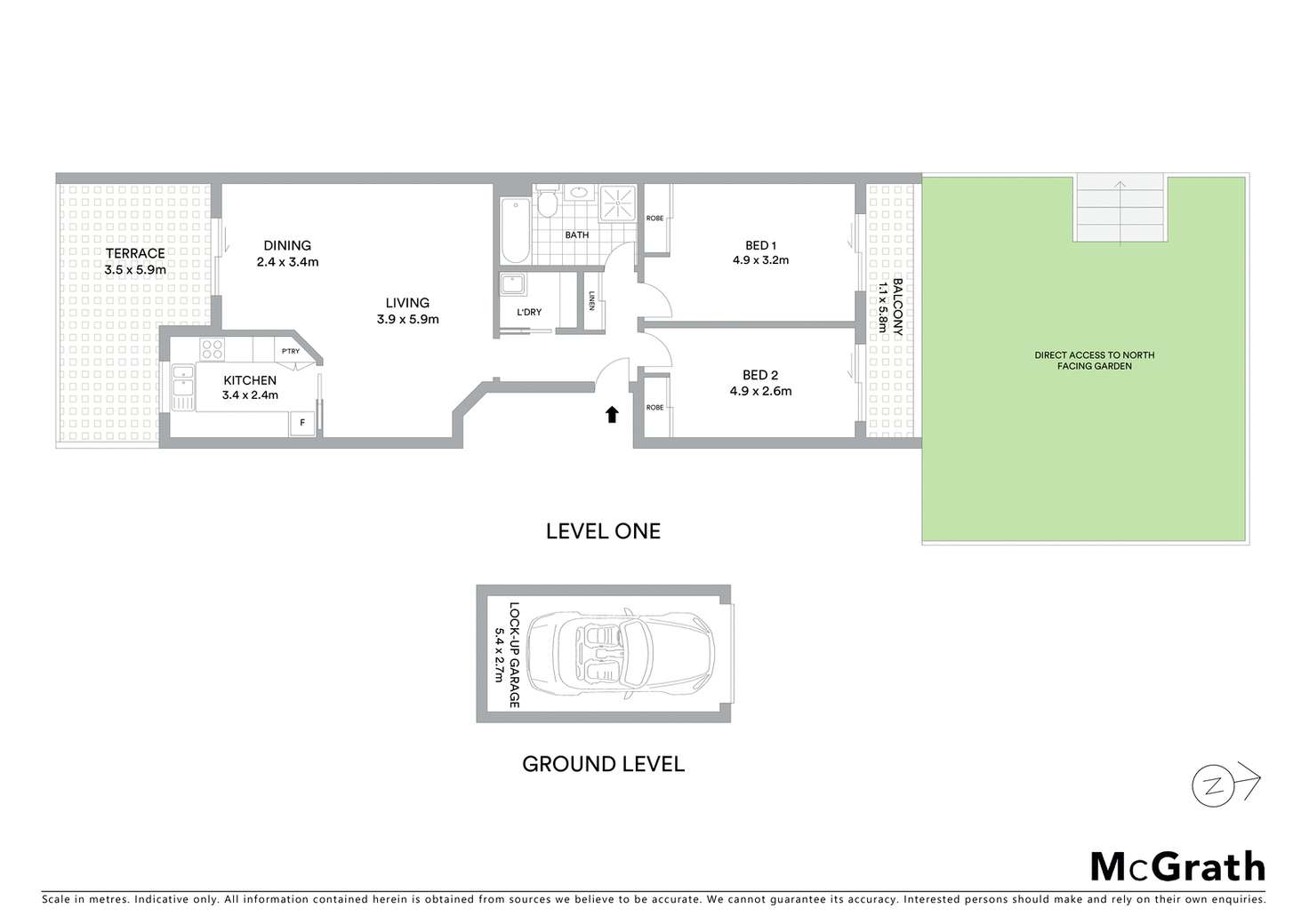 Floorplan of Homely apartment listing, 7/227-231 Clovelly Road, Clovelly NSW 2031