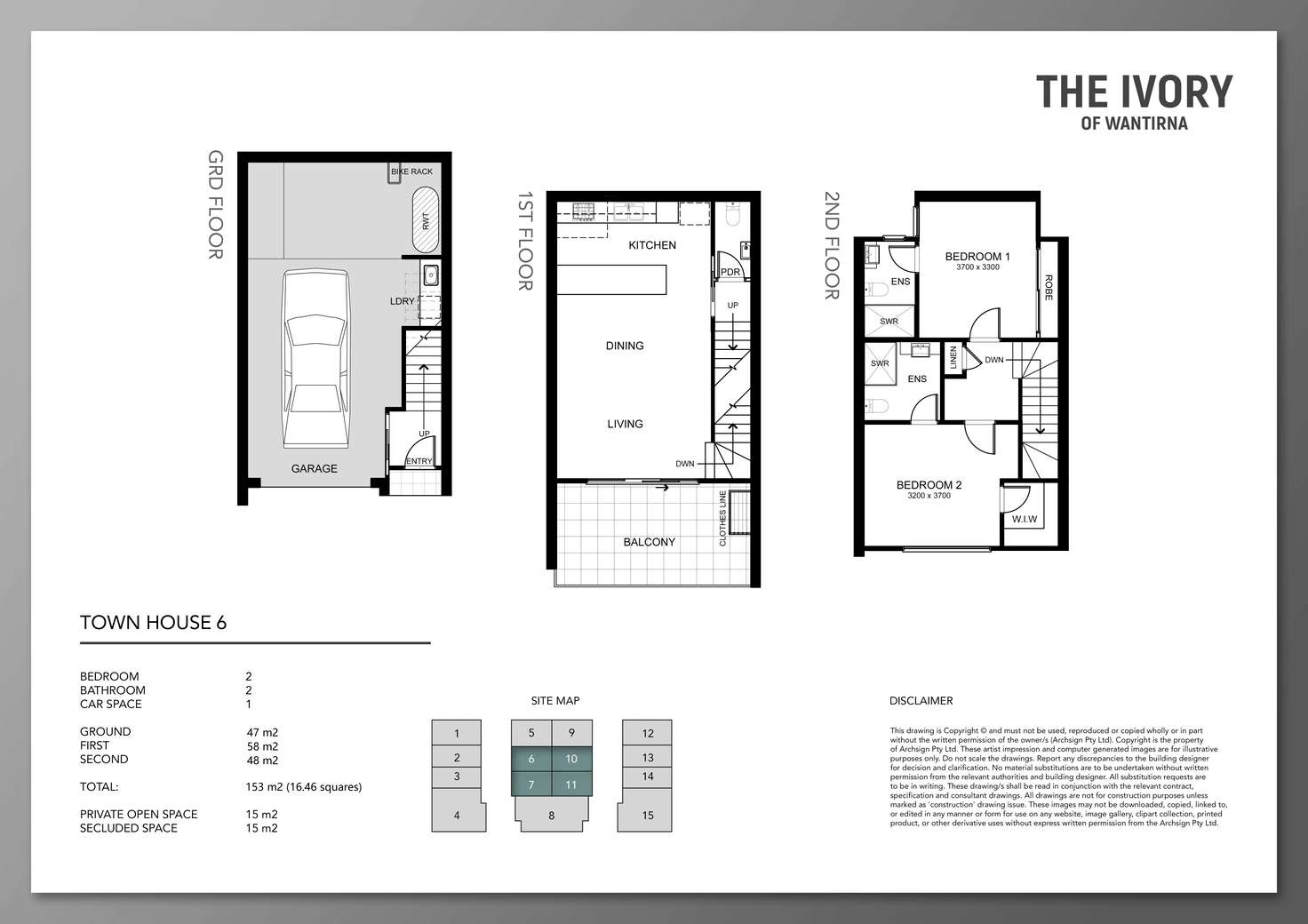 Floorplan of Homely townhouse listing, 6/544 - 548 Boronia Road, Wantirna VIC 3152