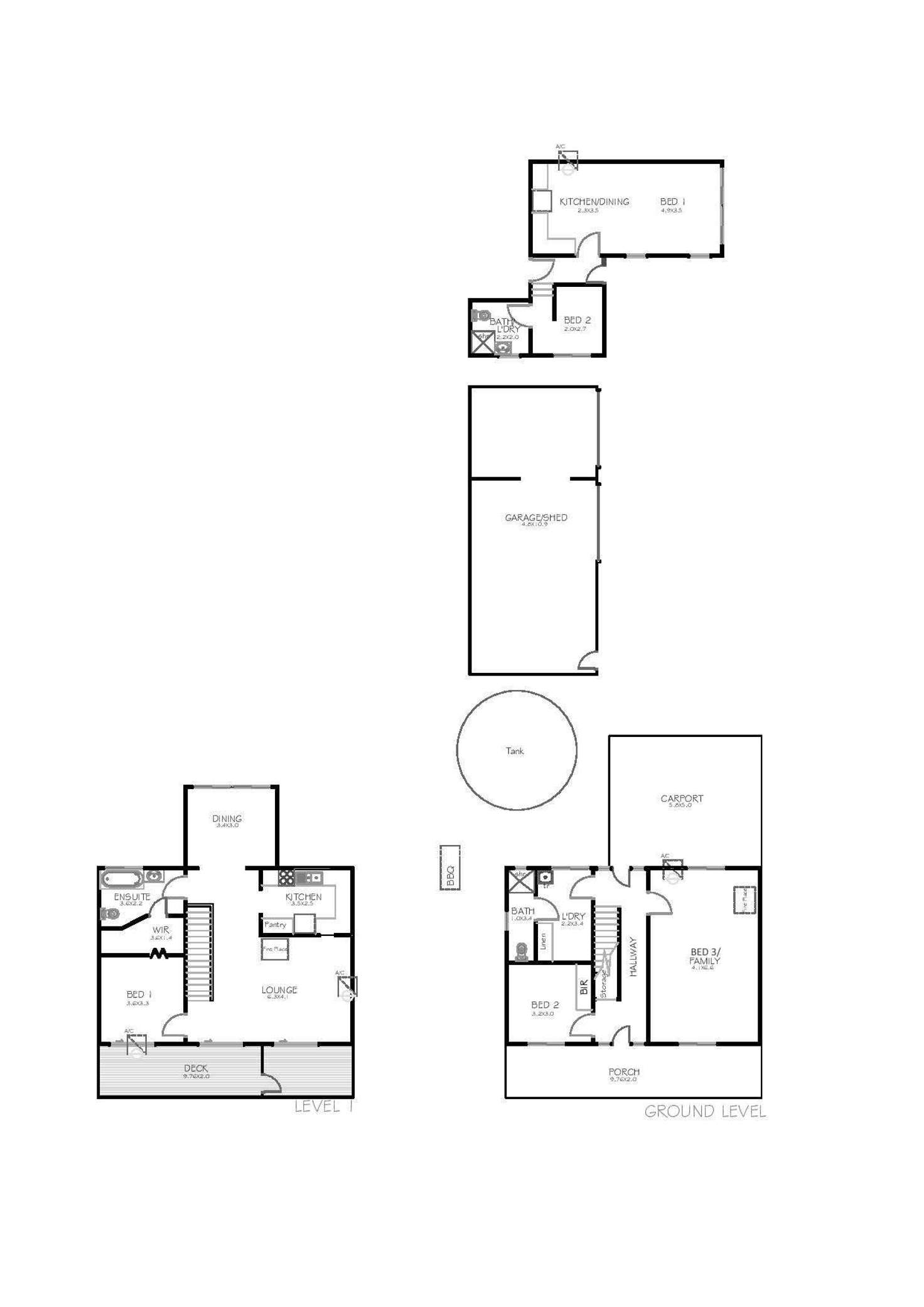 Floorplan of Homely house listing, 247 Esplanade, Coffin Bay SA 5607