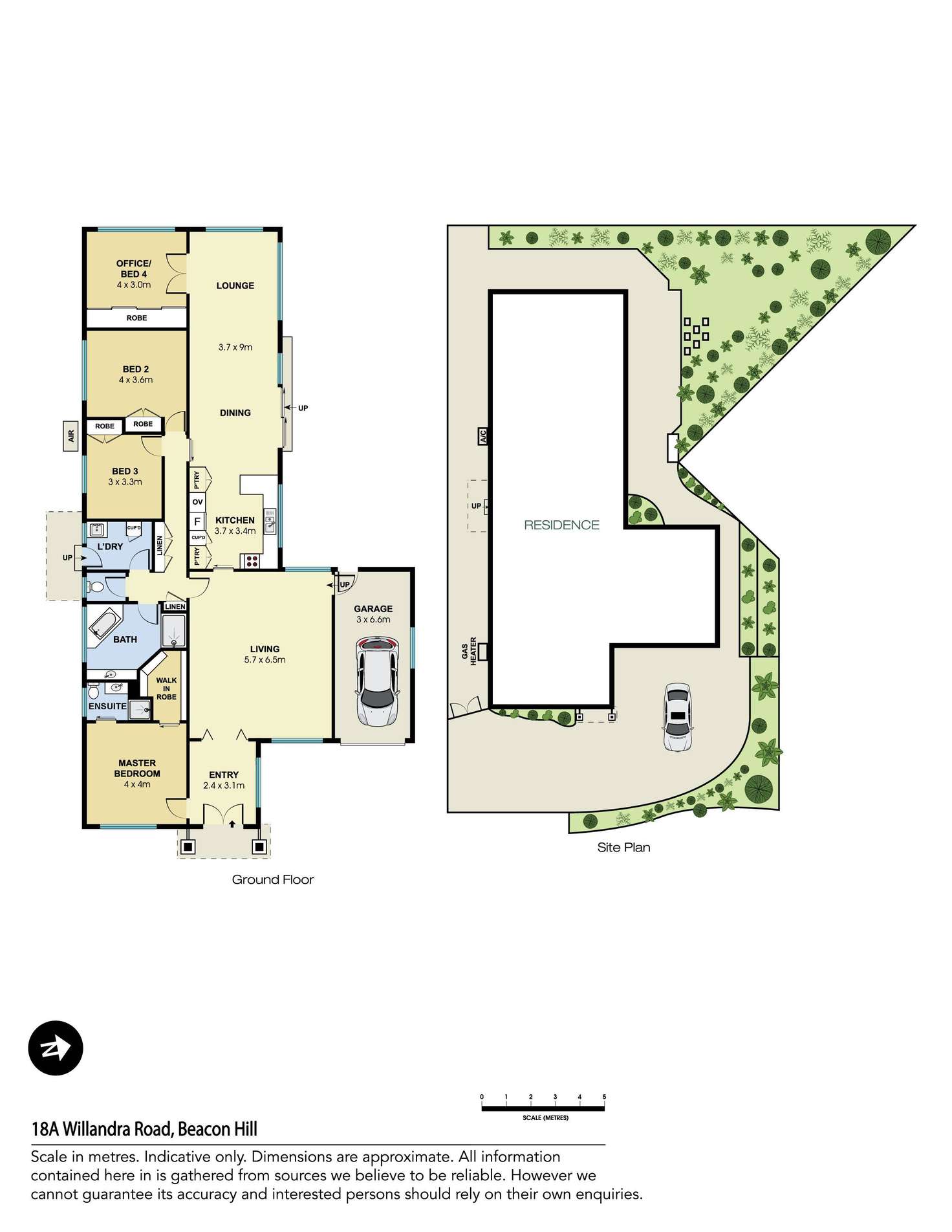 Floorplan of Homely house listing, 18A Willandra Road, Beacon Hill NSW 2100