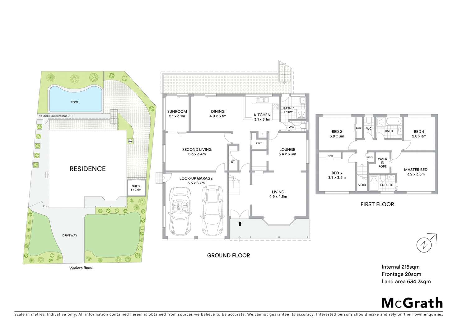 Floorplan of Homely house listing, 245 Vimiera Road, Marsfield NSW 2122