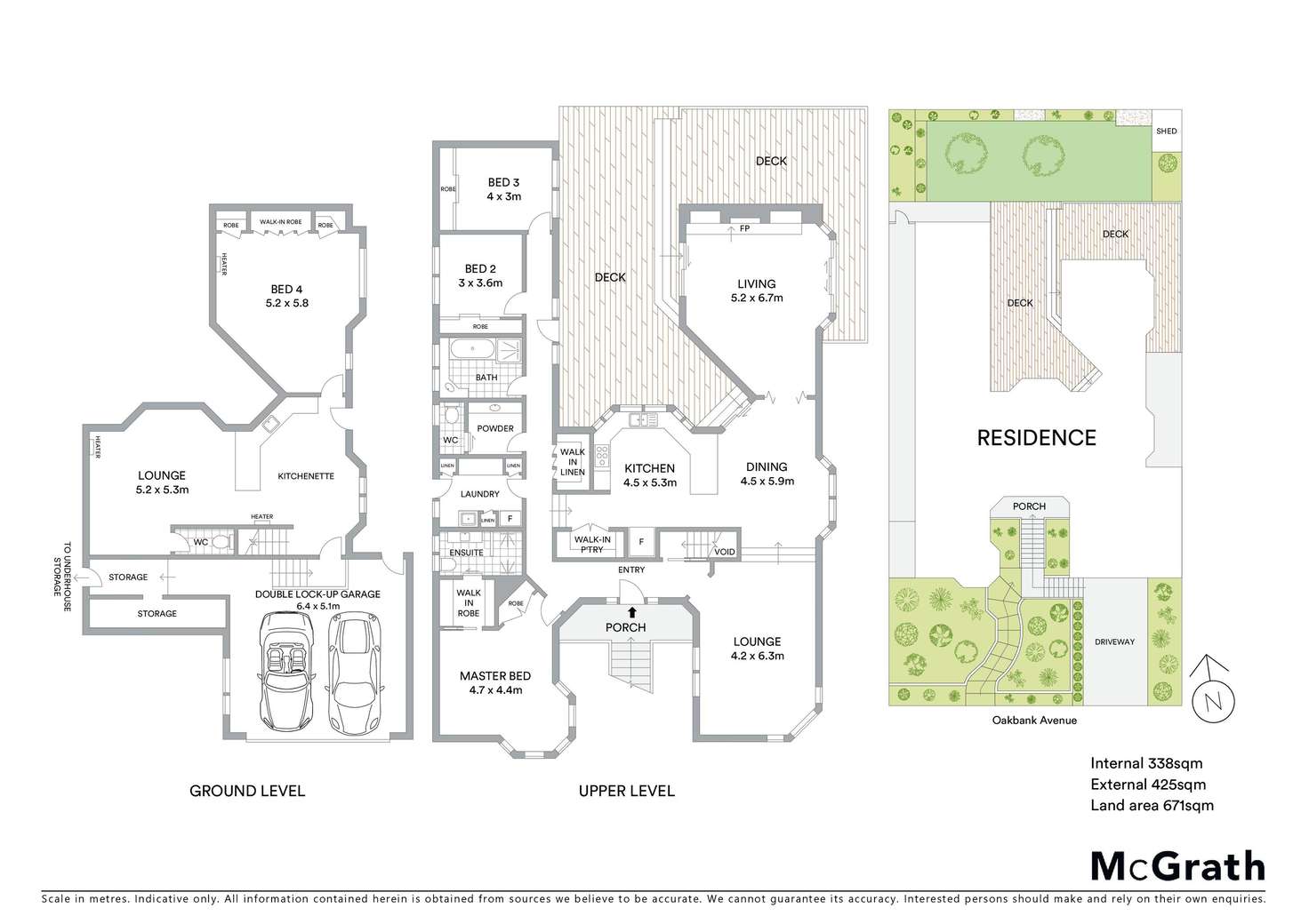 Floorplan of Homely house listing, 8 Oakbank Avenue, Highton VIC 3216