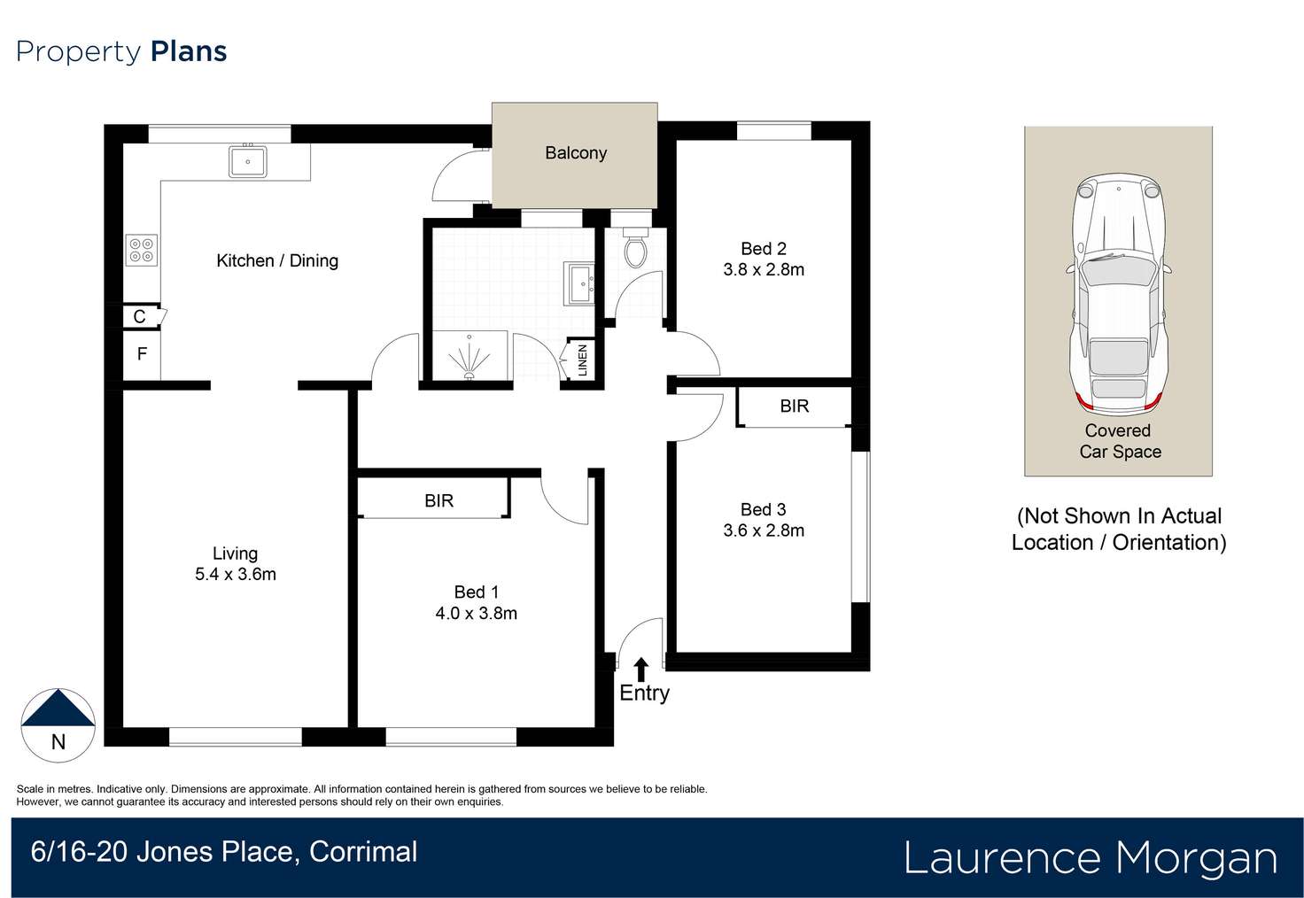 Floorplan of Homely unit listing, 6/16-20 Jones Place, Corrimal NSW 2518