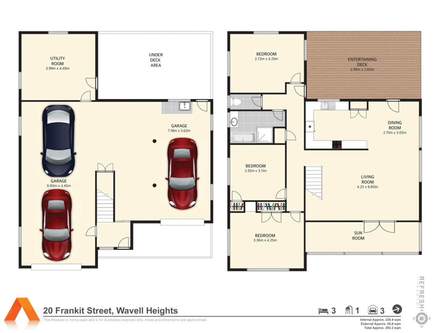 Floorplan of Homely house listing, 20 Frankit Street, Wavell Heights QLD 4012