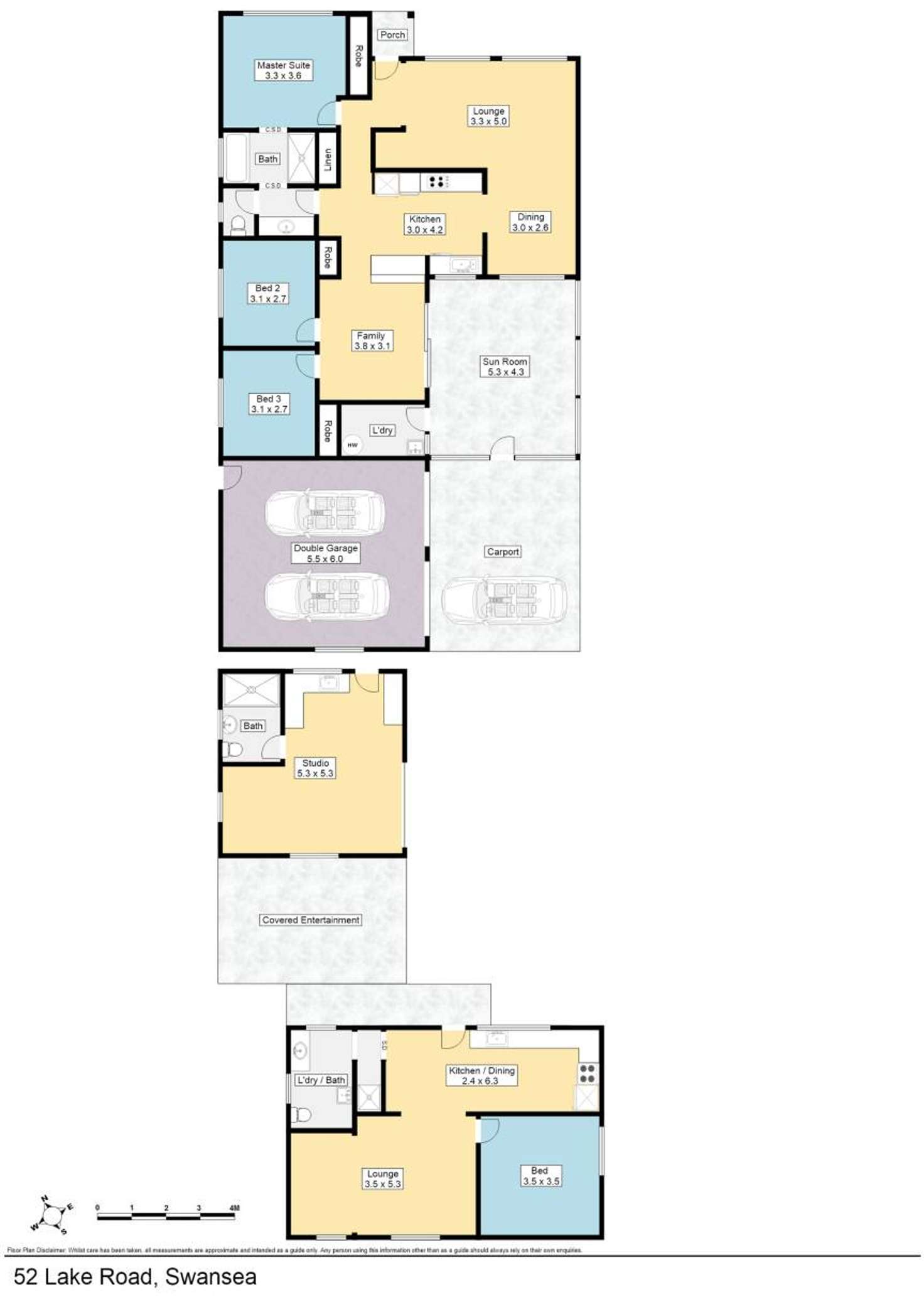 Floorplan of Homely house listing, 52 Lake Road, Swansea NSW 2281