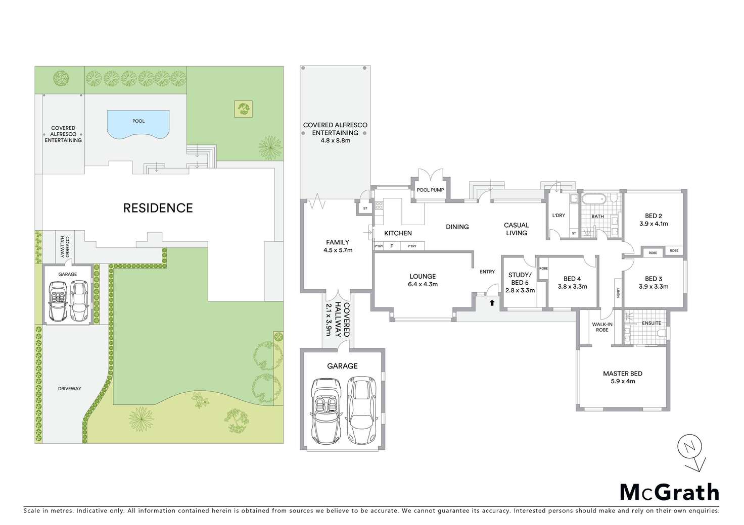Floorplan of Homely house listing, 8 Tanderra Street, Wahroonga NSW 2076