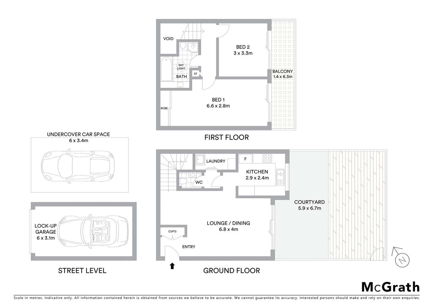 Floorplan of Homely townhouse listing, 27/13 Busaco Road, Marsfield NSW 2122