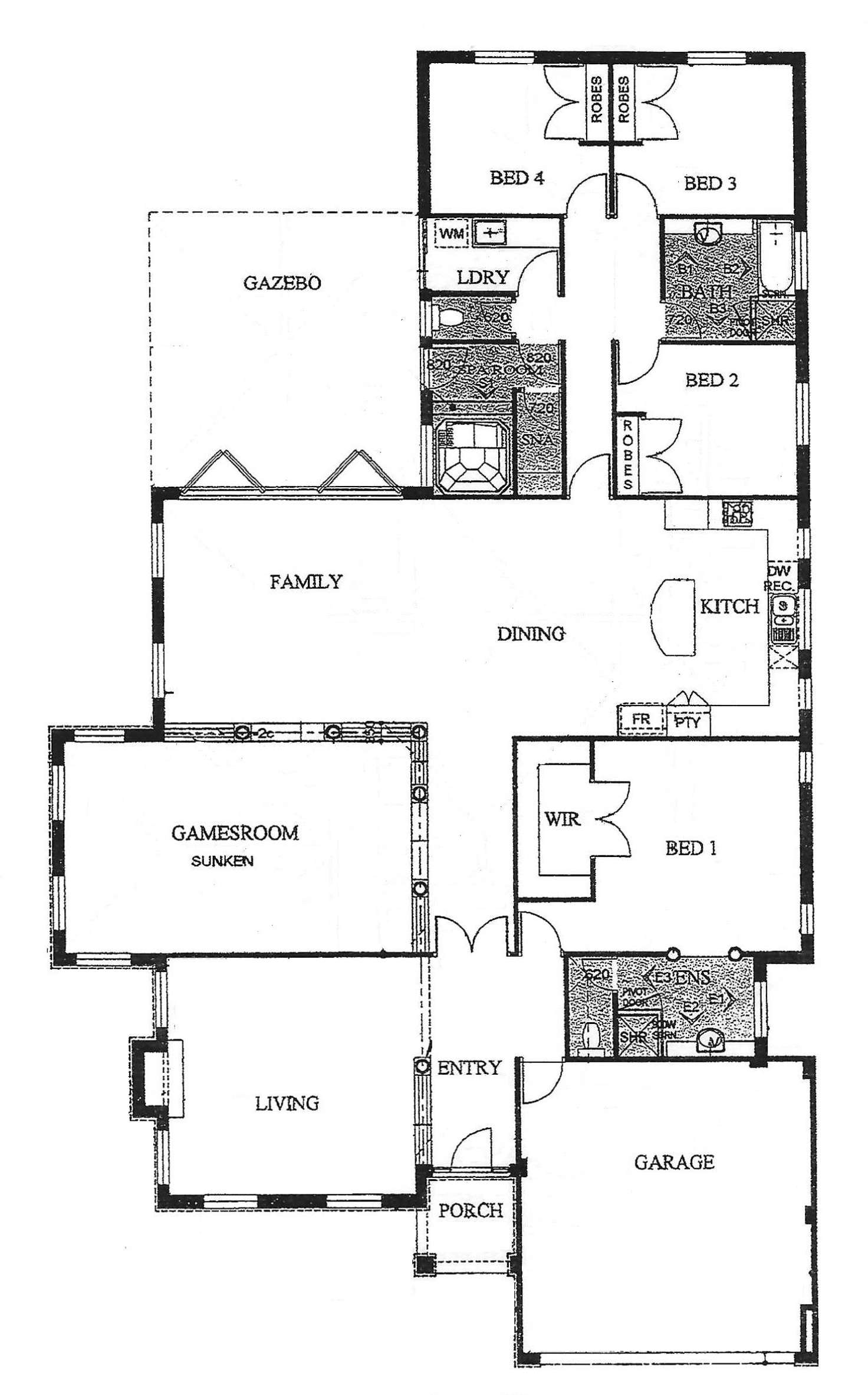 Floorplan of Homely house listing, 6 Caprice Rise, Binningup WA 6233