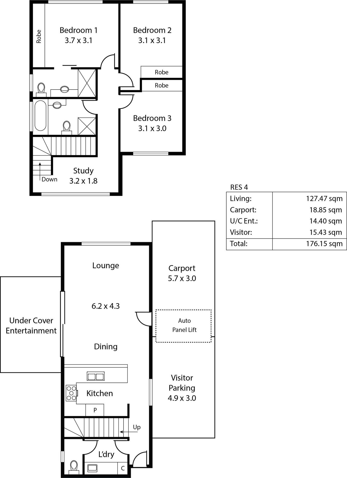 Floorplan of Homely house listing, 9d Dunkley Avenue, Firle SA 5070