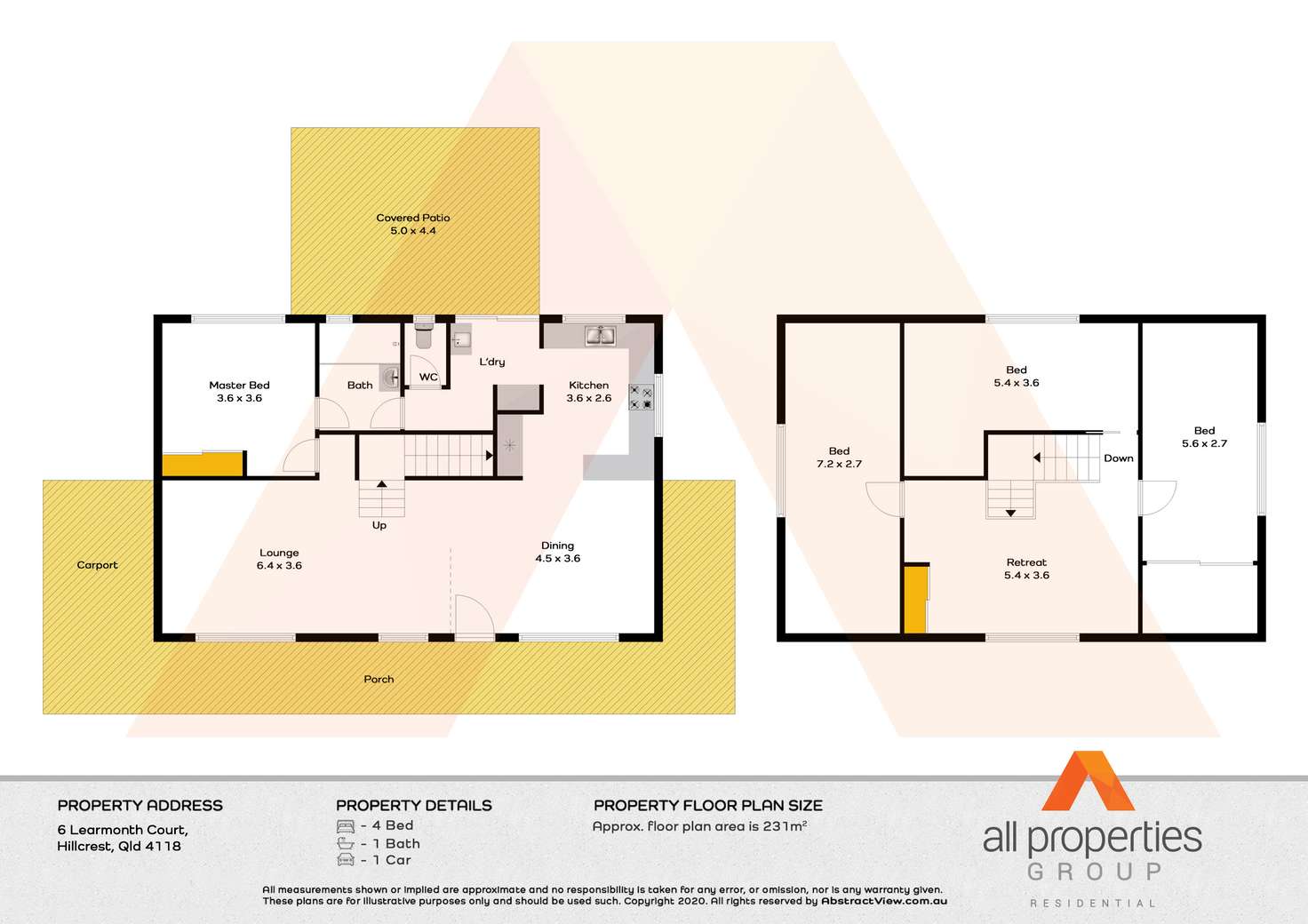 Floorplan of Homely house listing, 6 Learmonth Court, Hillcrest QLD 4118