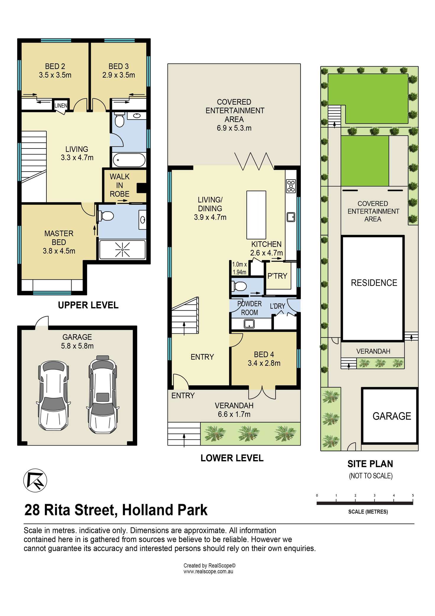 Floorplan of Homely house listing, 28 Rita Street, Holland Park QLD 4121