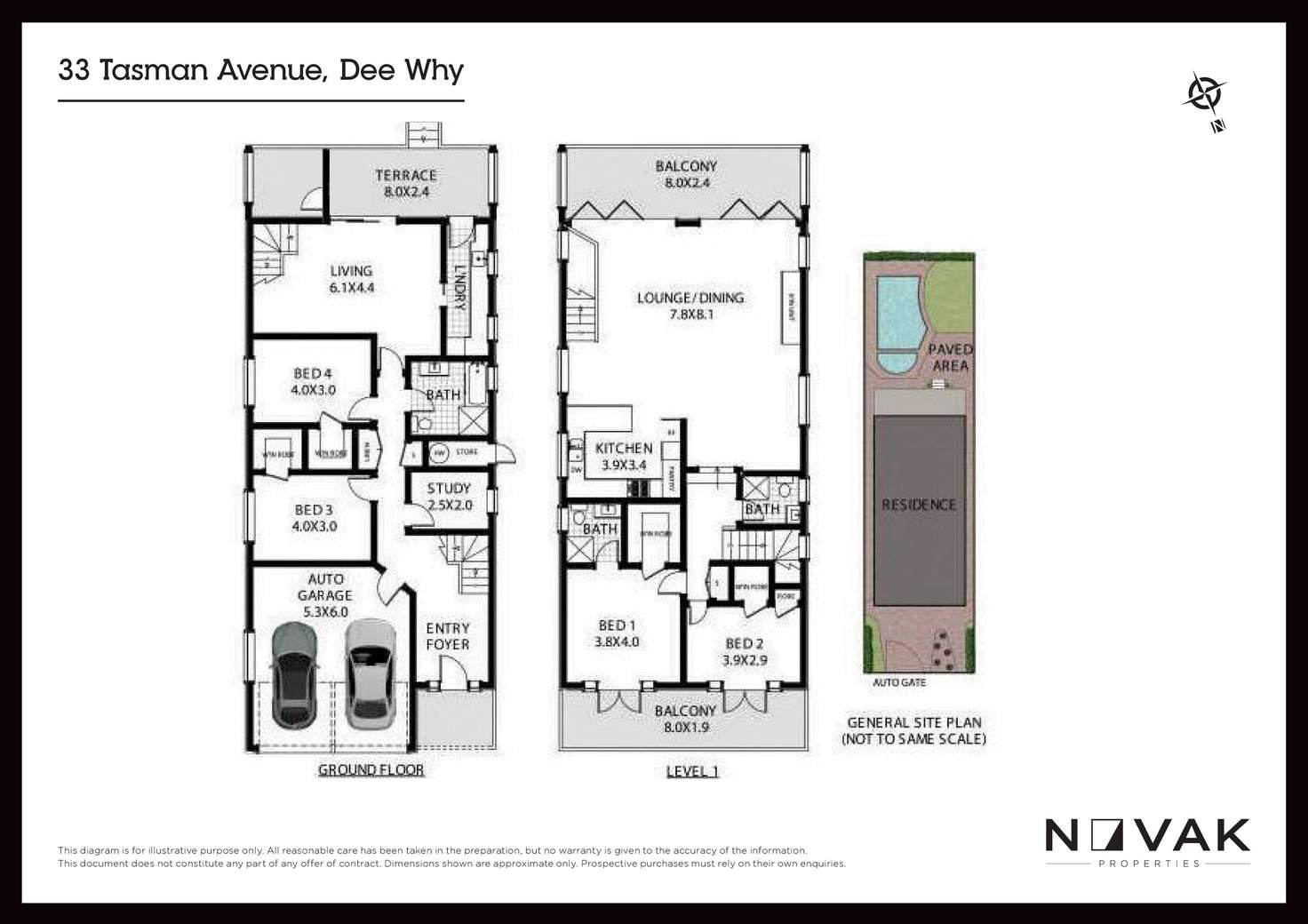 Floorplan of Homely house listing, 33 Tasman Street, Dee Why NSW 2099