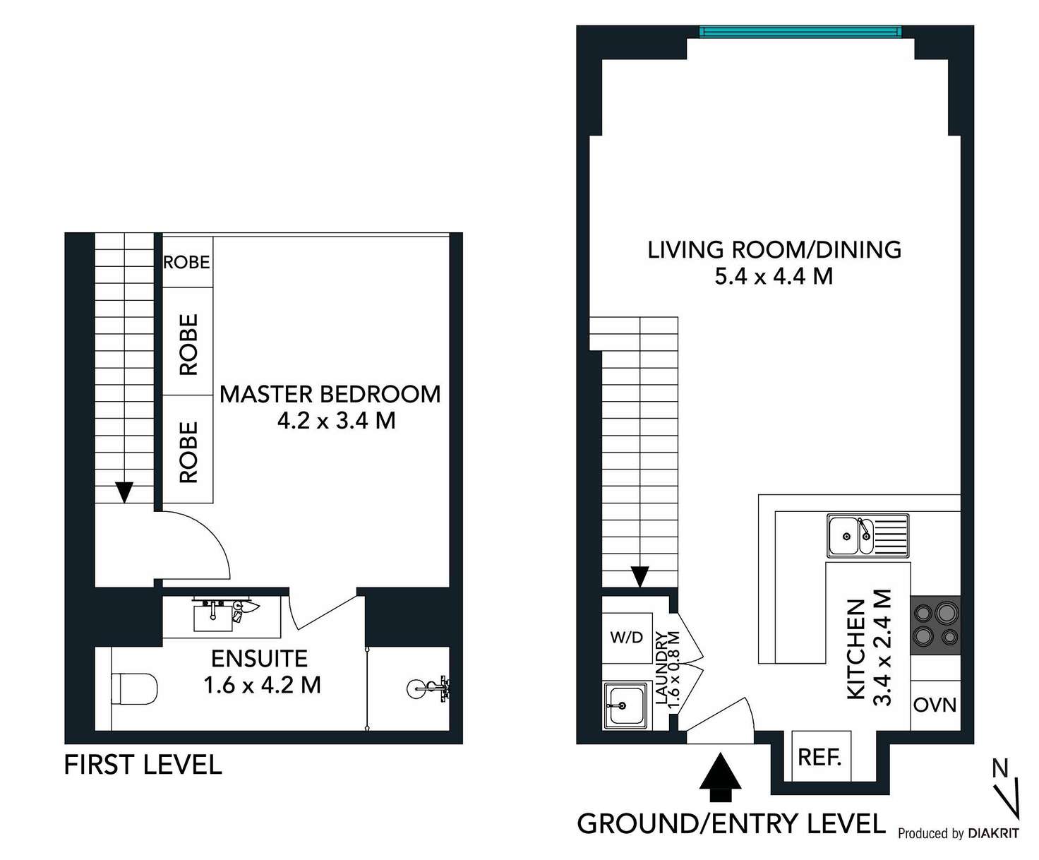 Floorplan of Homely unit listing, 107/133 Goulburn Street, Surry Hills NSW 2010