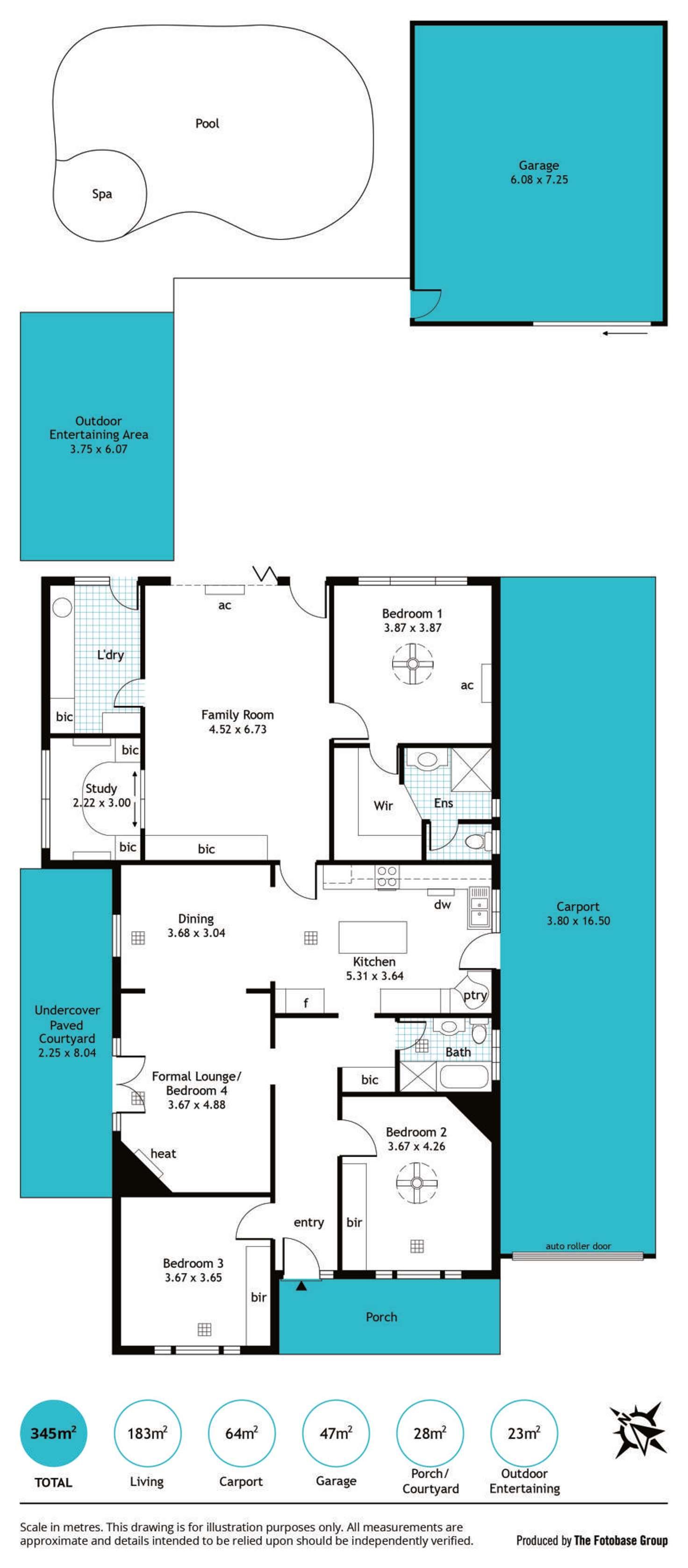 Floorplan of Homely house listing, 11 Narkunda Street, Glandore SA 5037