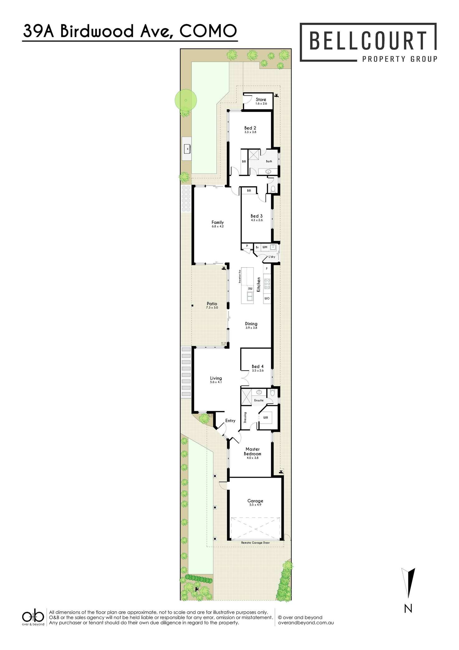 Floorplan of Homely house listing, 39a Birdwood Avenue, Como WA 6152