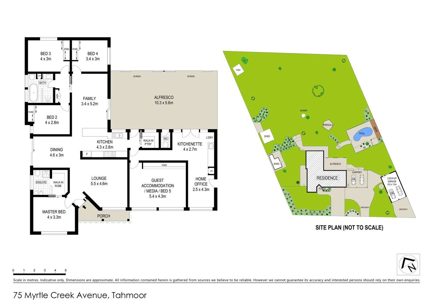 Floorplan of Homely house listing, 75 Myrtle Creek Avenue, Tahmoor NSW 2573