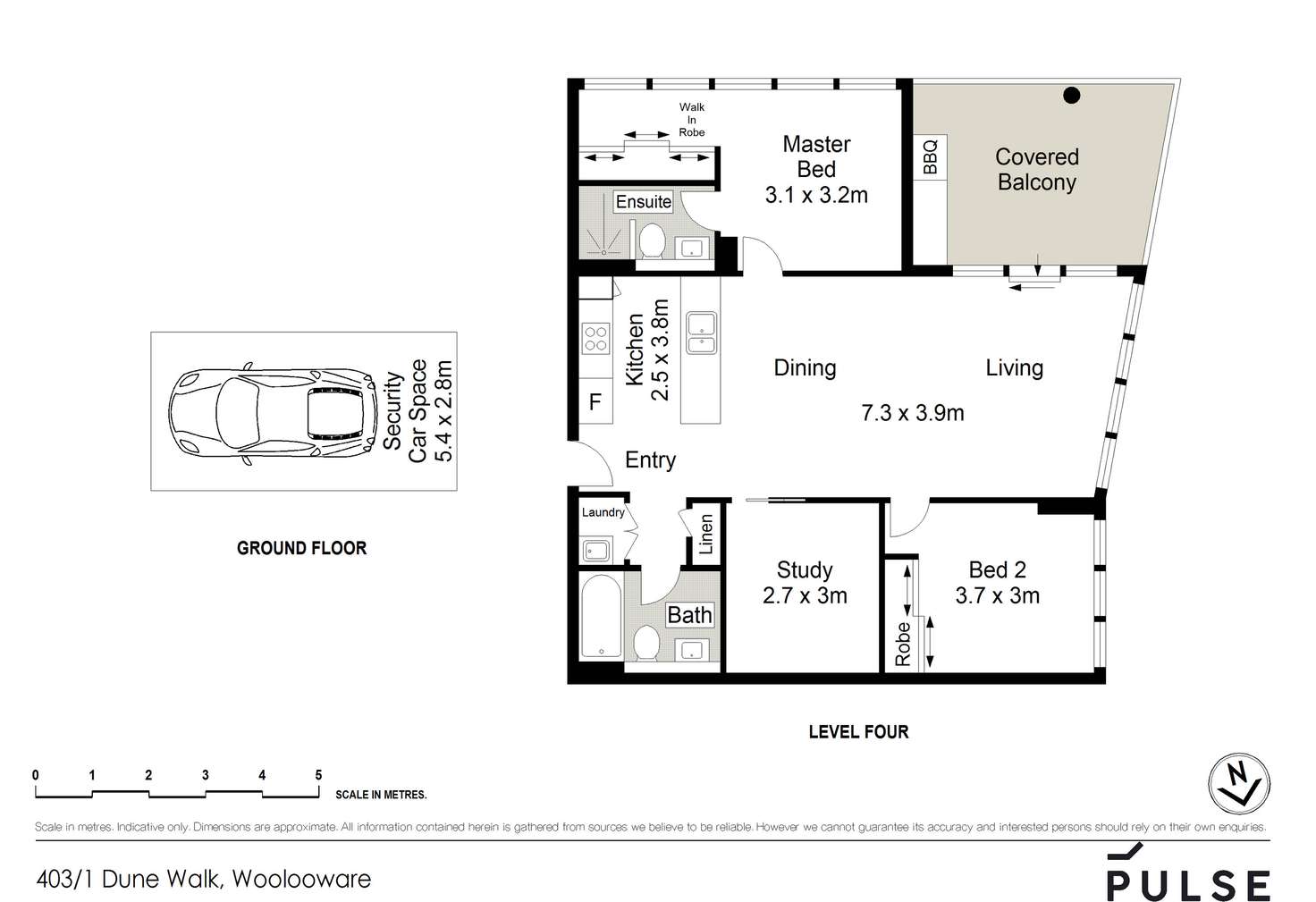 Floorplan of Homely apartment listing, 403/1 Dune Walk, Woolooware NSW 2230