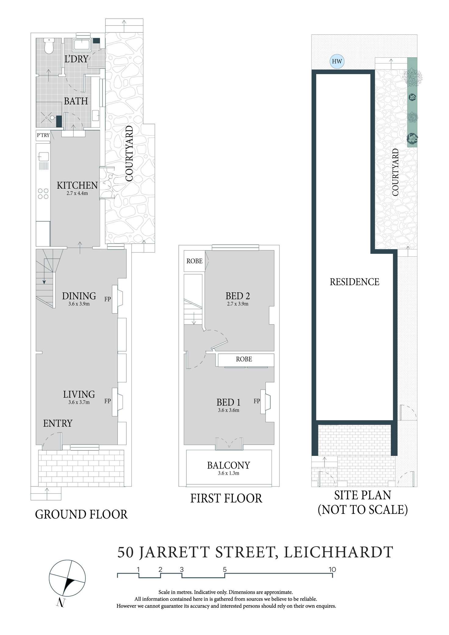 Floorplan of Homely house listing, 50 Jarrett Street, Leichhardt NSW 2040