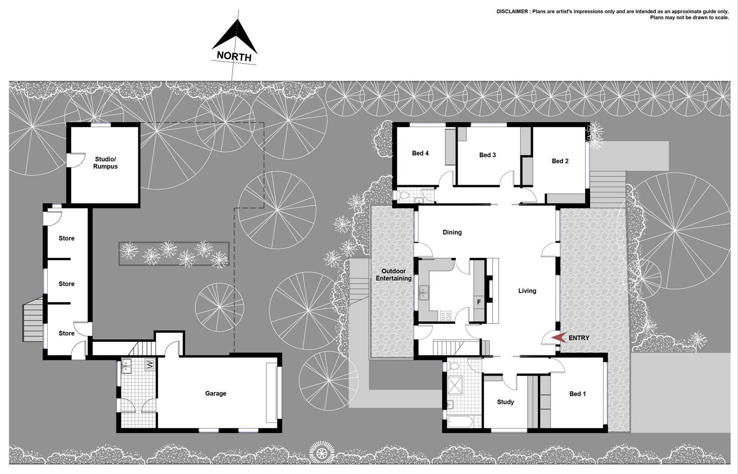 Floorplan of Homely house listing, 26 Jansz Crescent, Griffith ACT 2603