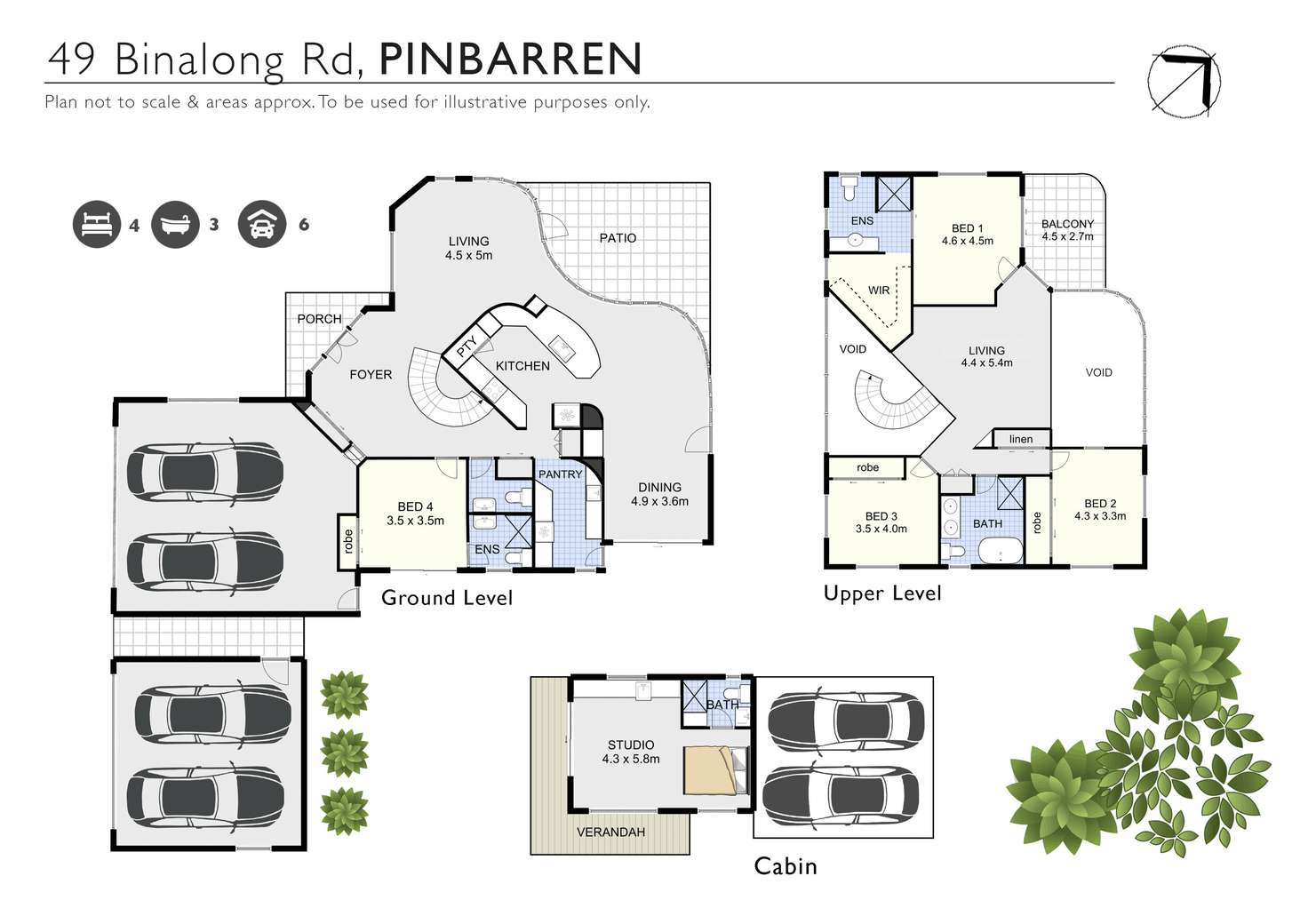 Floorplan of Homely house listing, 49 Binalong Road, Pinbarren QLD 4568