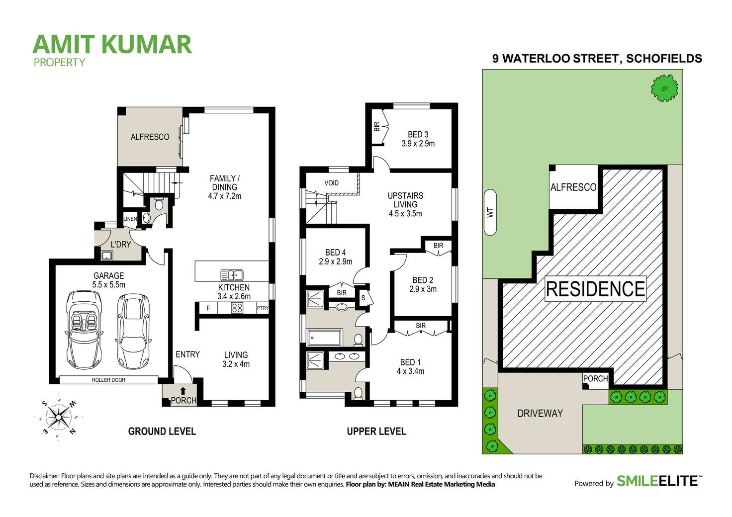 Floorplan of Homely house listing, 9 Waterloo Street, Schofields NSW 2762