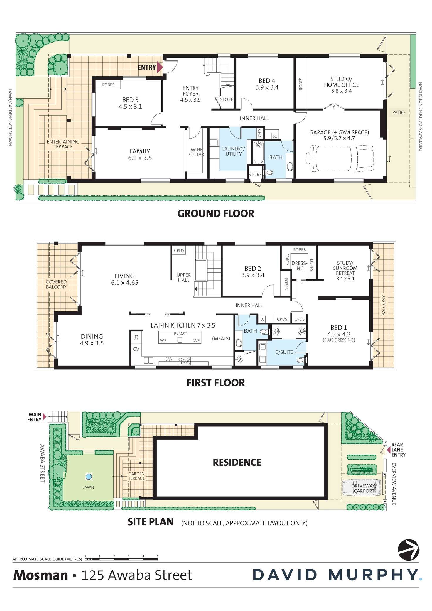 Floorplan of Homely house listing, 125 Awaba Street, Mosman NSW 2088
