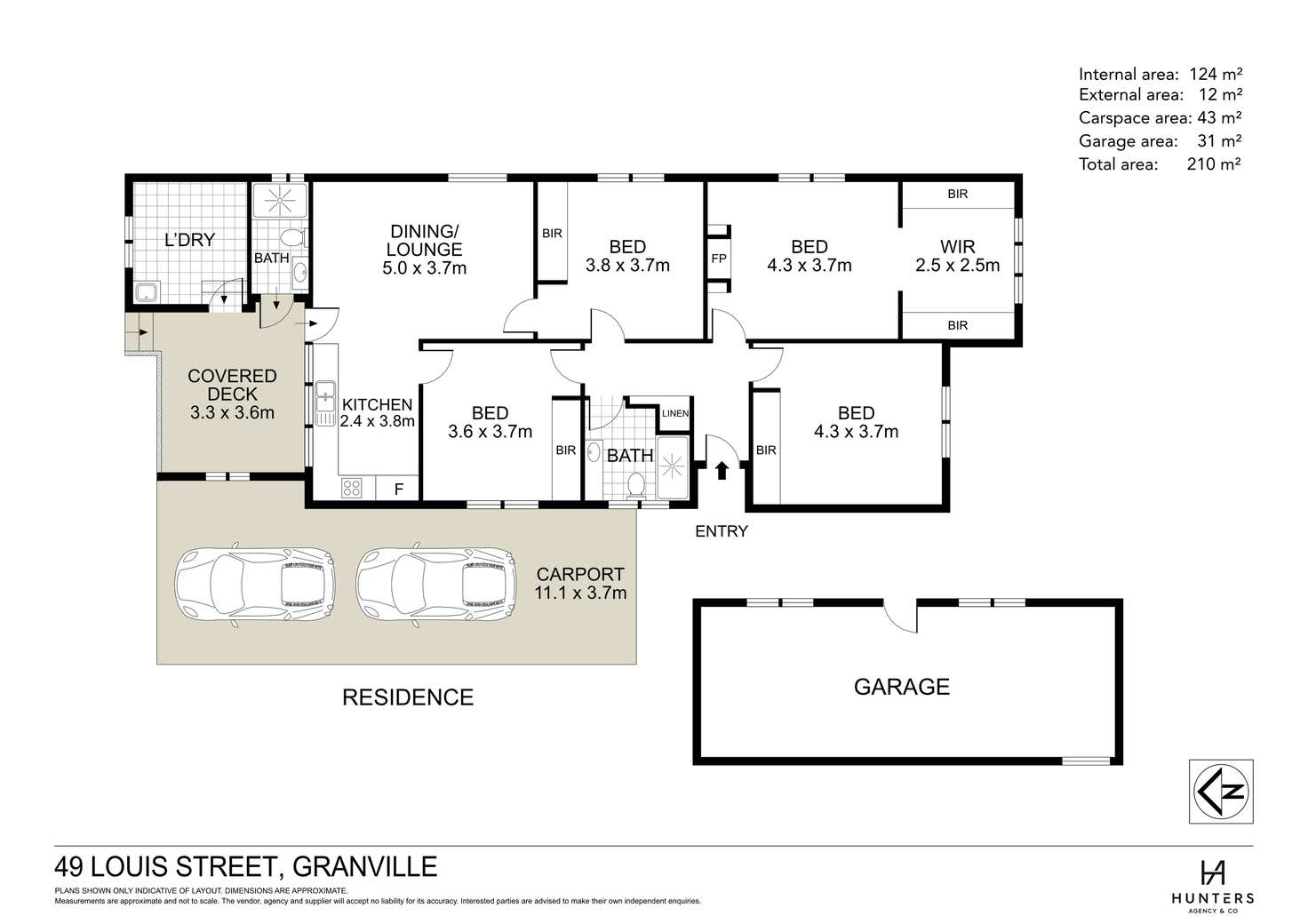 Floorplan of Homely house listing, 49 Louis Street, Granville NSW 2142