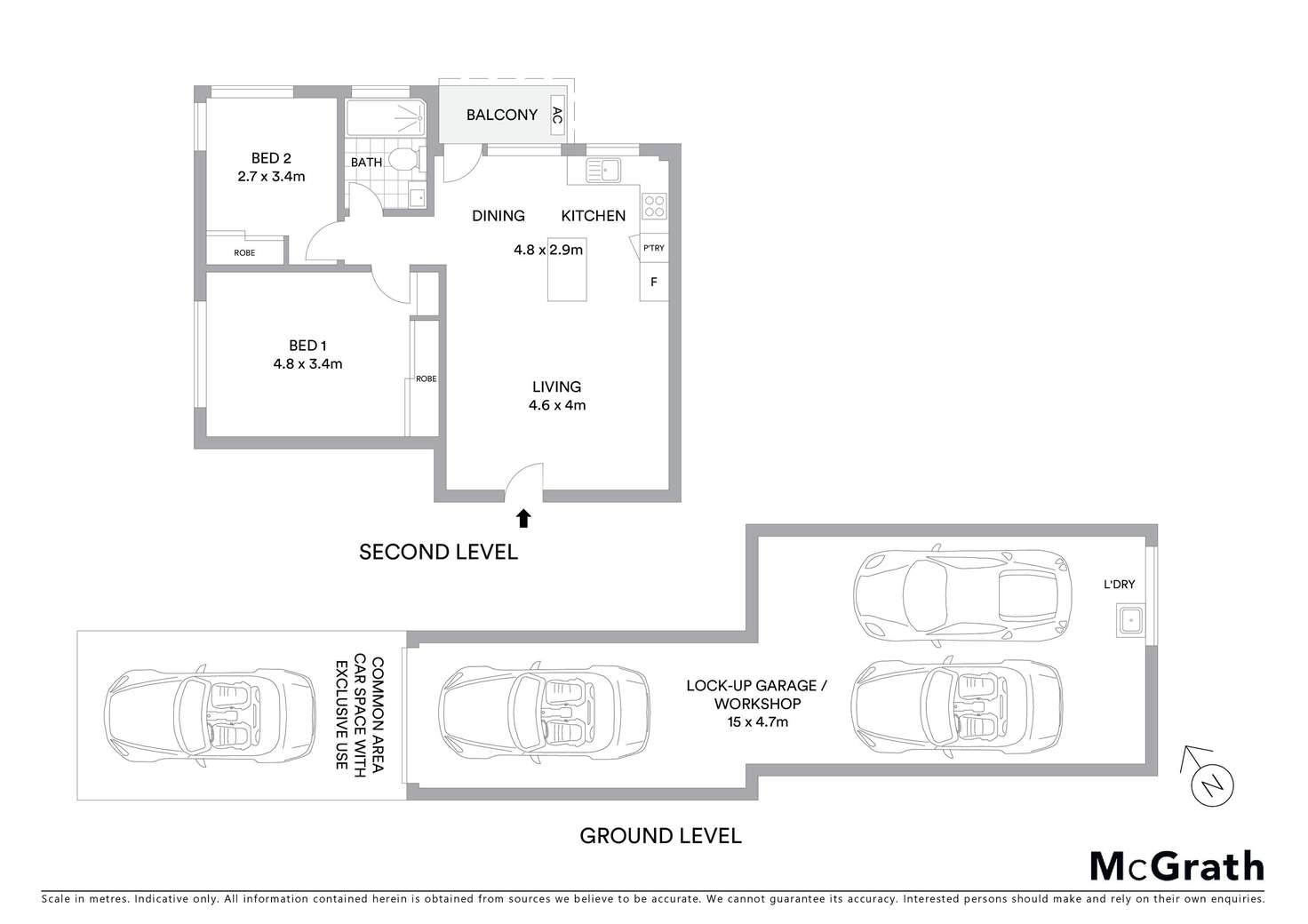 Floorplan of Homely unit listing, 8/28 Rockdale Street, Rockdale NSW 2216