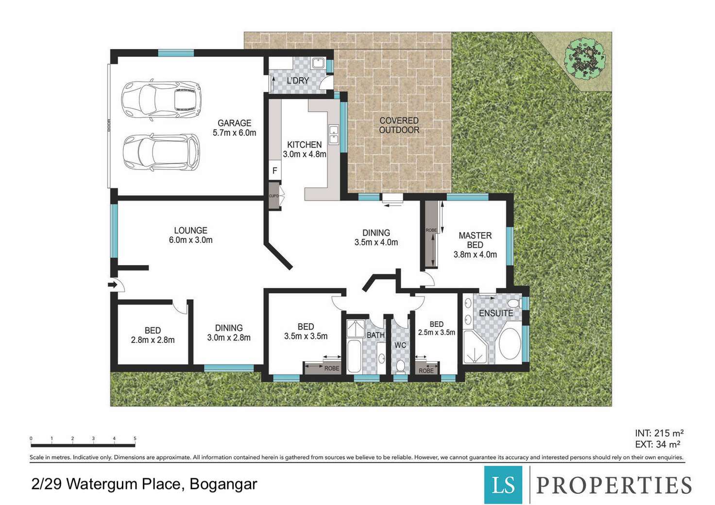Floorplan of Homely house listing, 29 Watergum Place, Bogangar NSW 2488
