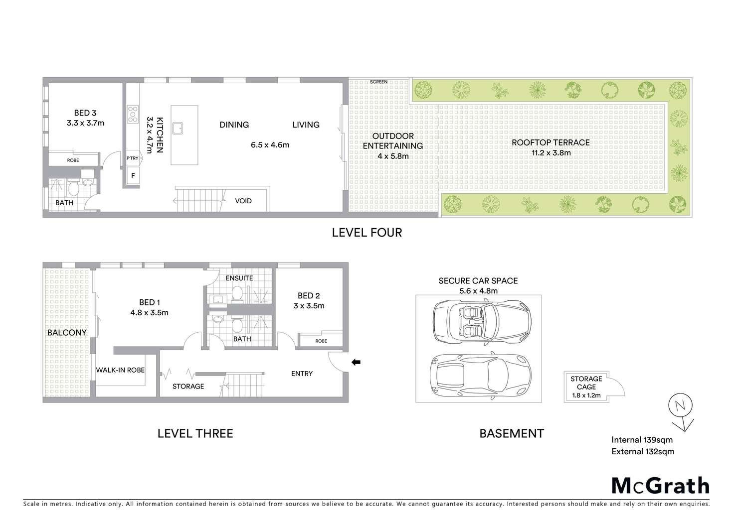 Floorplan of Homely unit listing, 23B/46 Frederick Street, Point Frederick NSW 2250