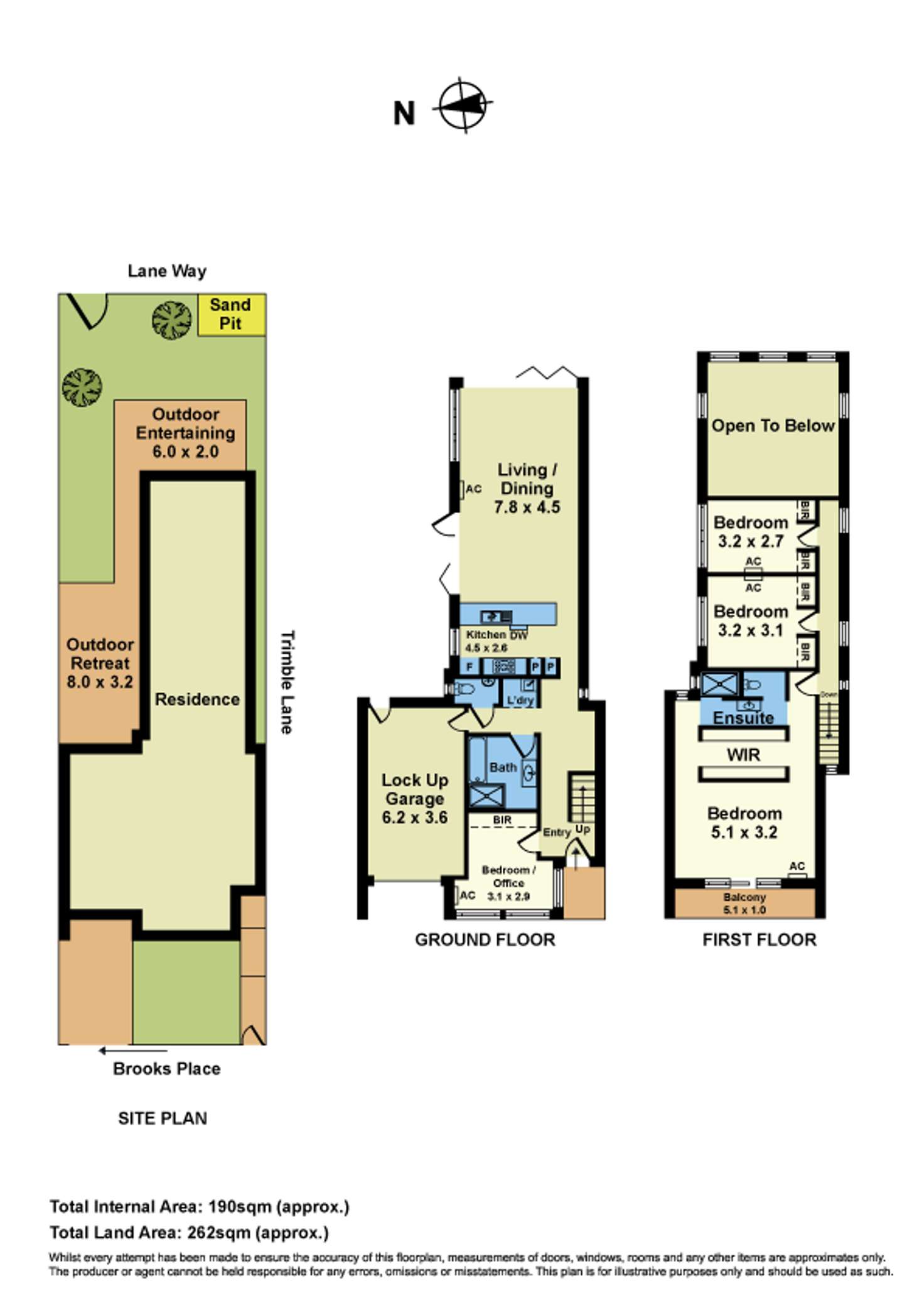 Floorplan of Homely house listing, 2 Brooks Place, Yarraville VIC 3013
