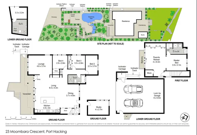 Floorplan of Homely house listing, 23 Moombara Crescent, Port Hacking NSW 2229