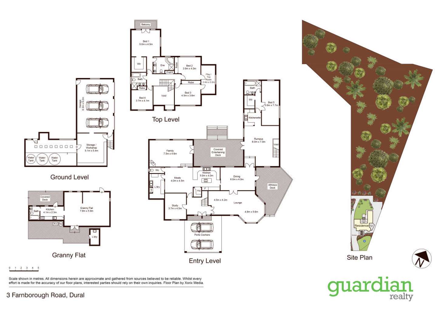 Floorplan of Homely house listing, 3 Farnborough Road, Dural NSW 2158