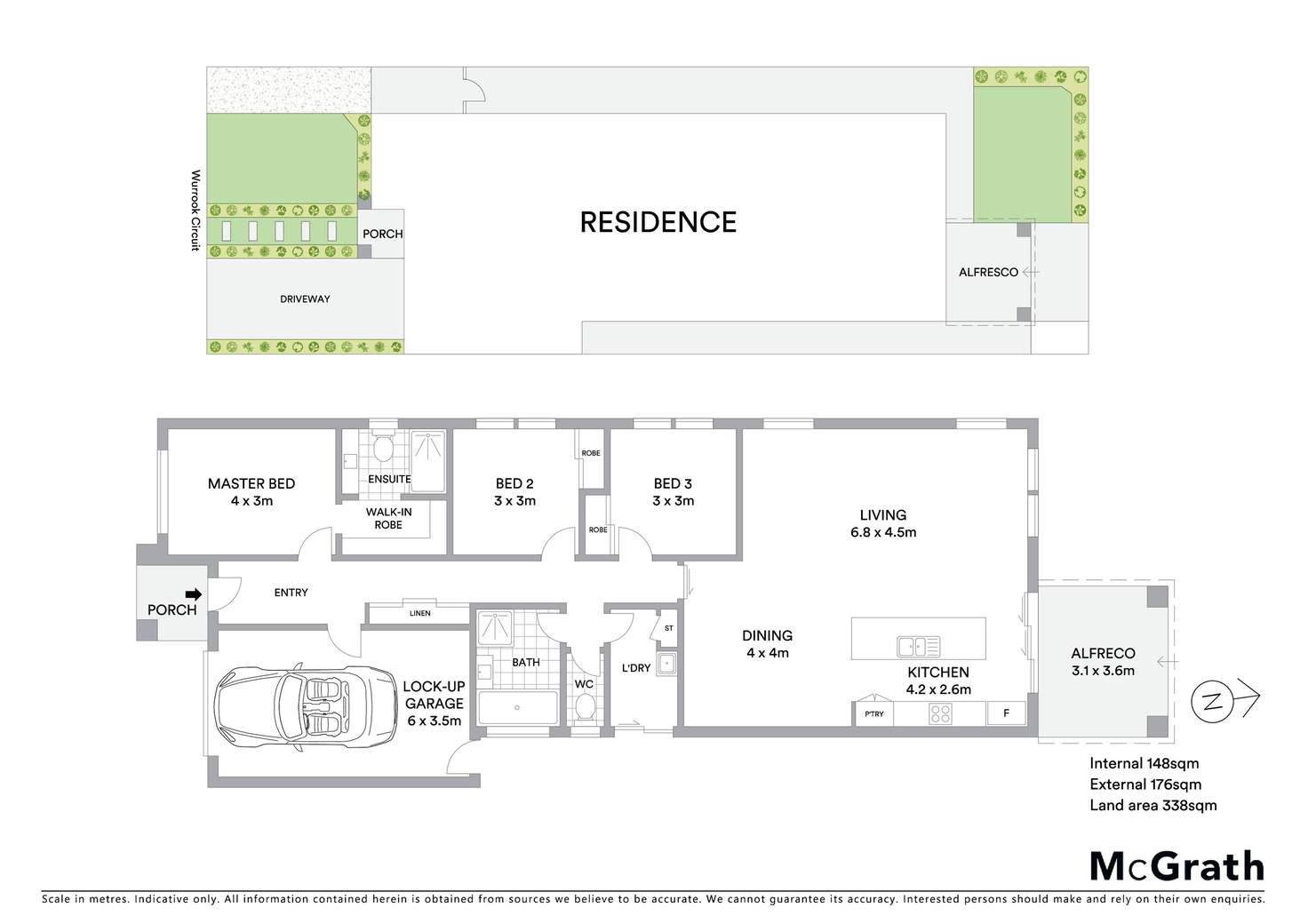 Floorplan of Homely house listing, 71 Wurrook Circuit, North Geelong VIC 3215