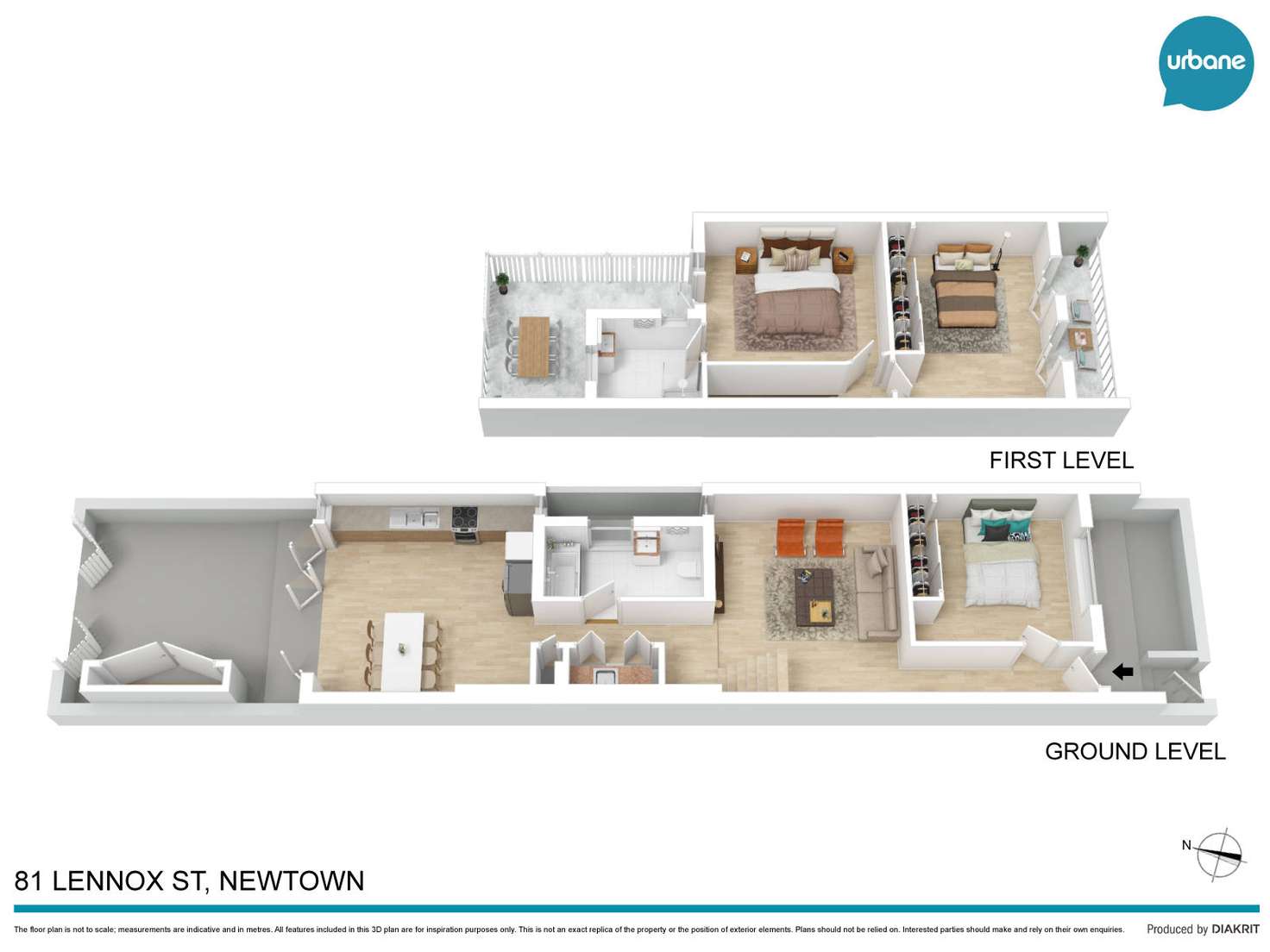 Floorplan of Homely house listing, 81 Lennox Street, Newtown NSW 2042