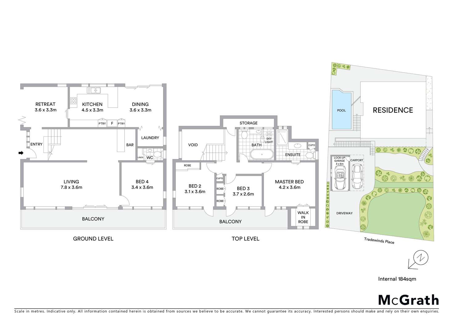 Floorplan of Homely house listing, 12 Tradewinds Place, Kareela NSW 2232